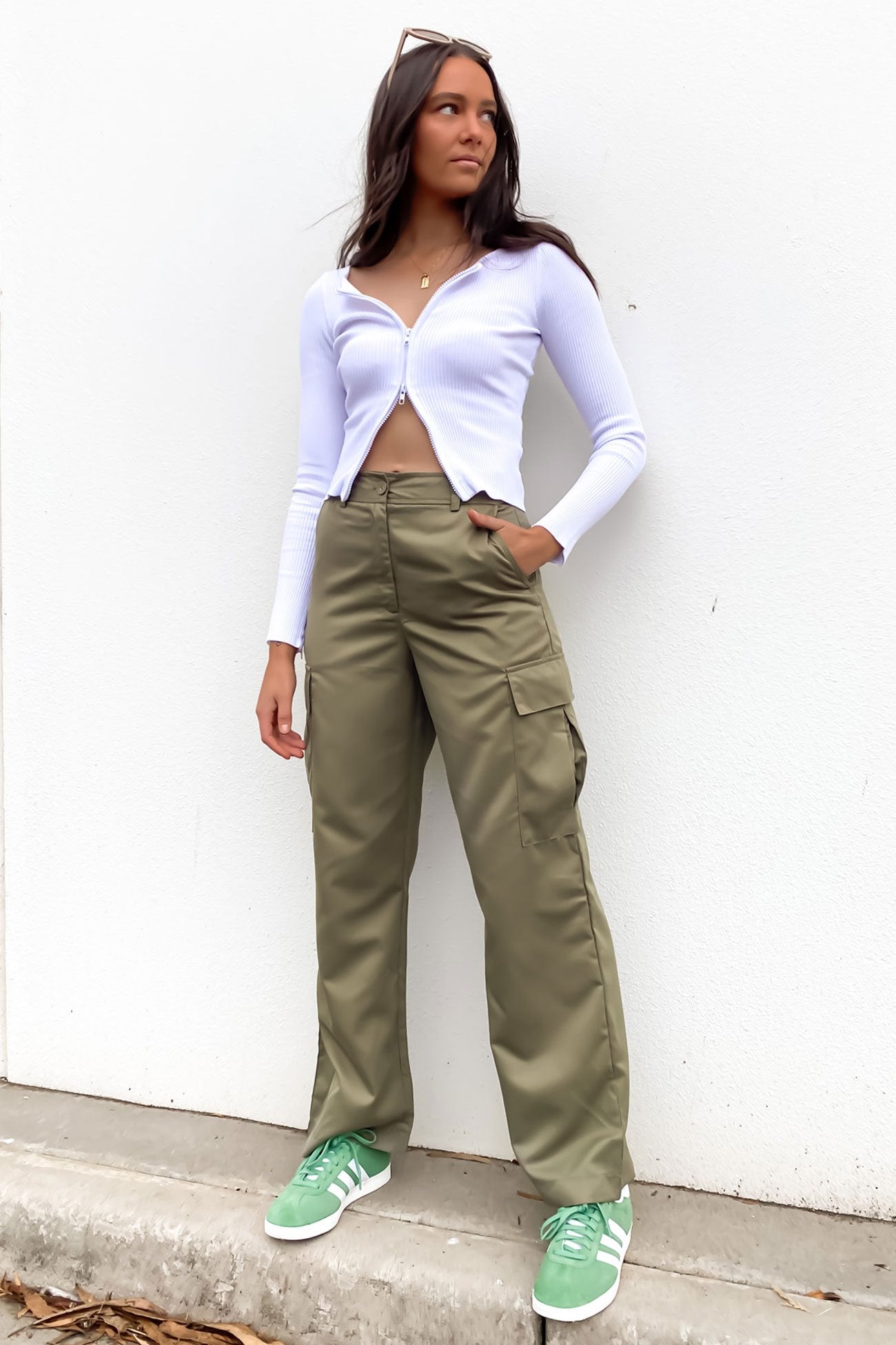 Kourtney Cargo Pant Khaki