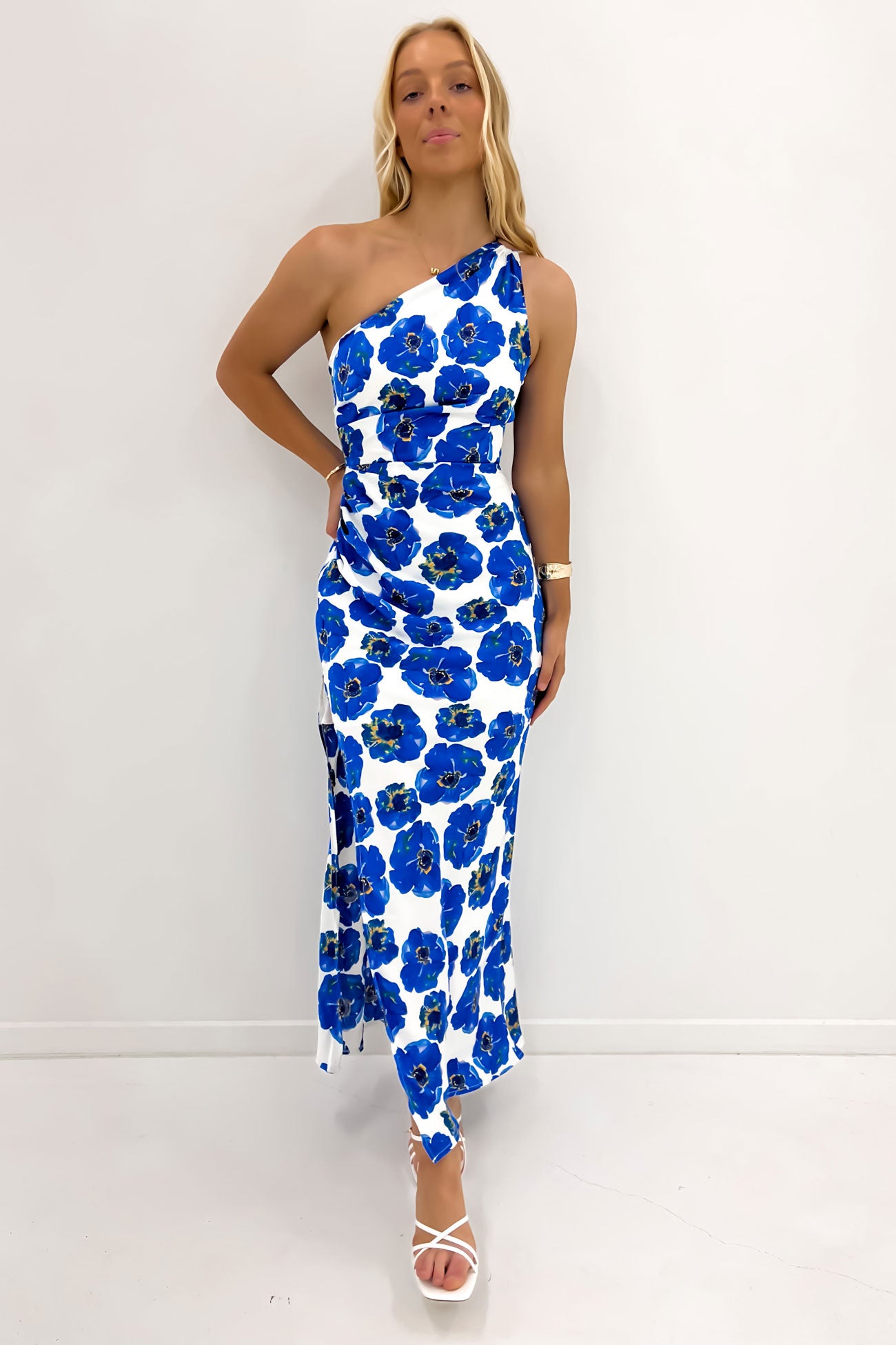 Kyarna Midi Dress Blue