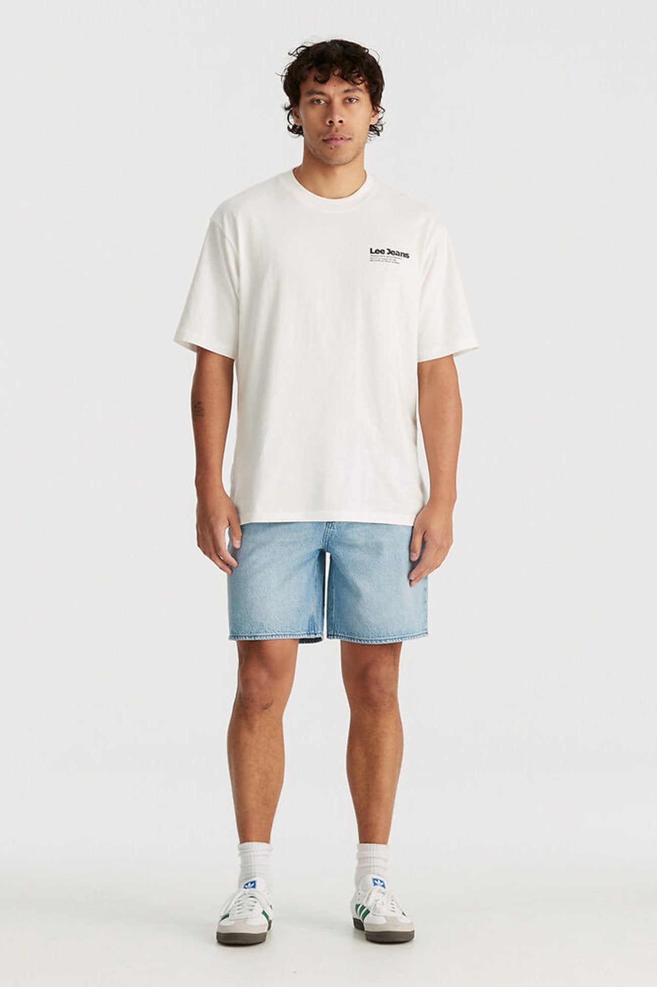 L-Four Baggy Short Emerge Indigo