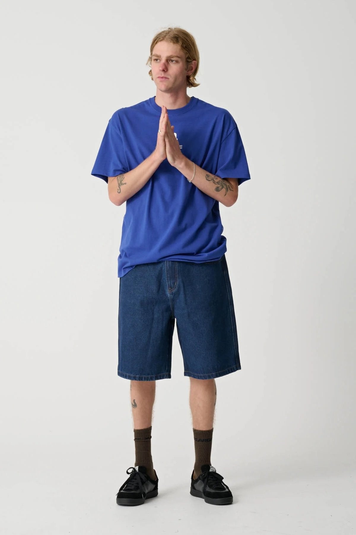 LA XL Short Sleeve Tee Blue