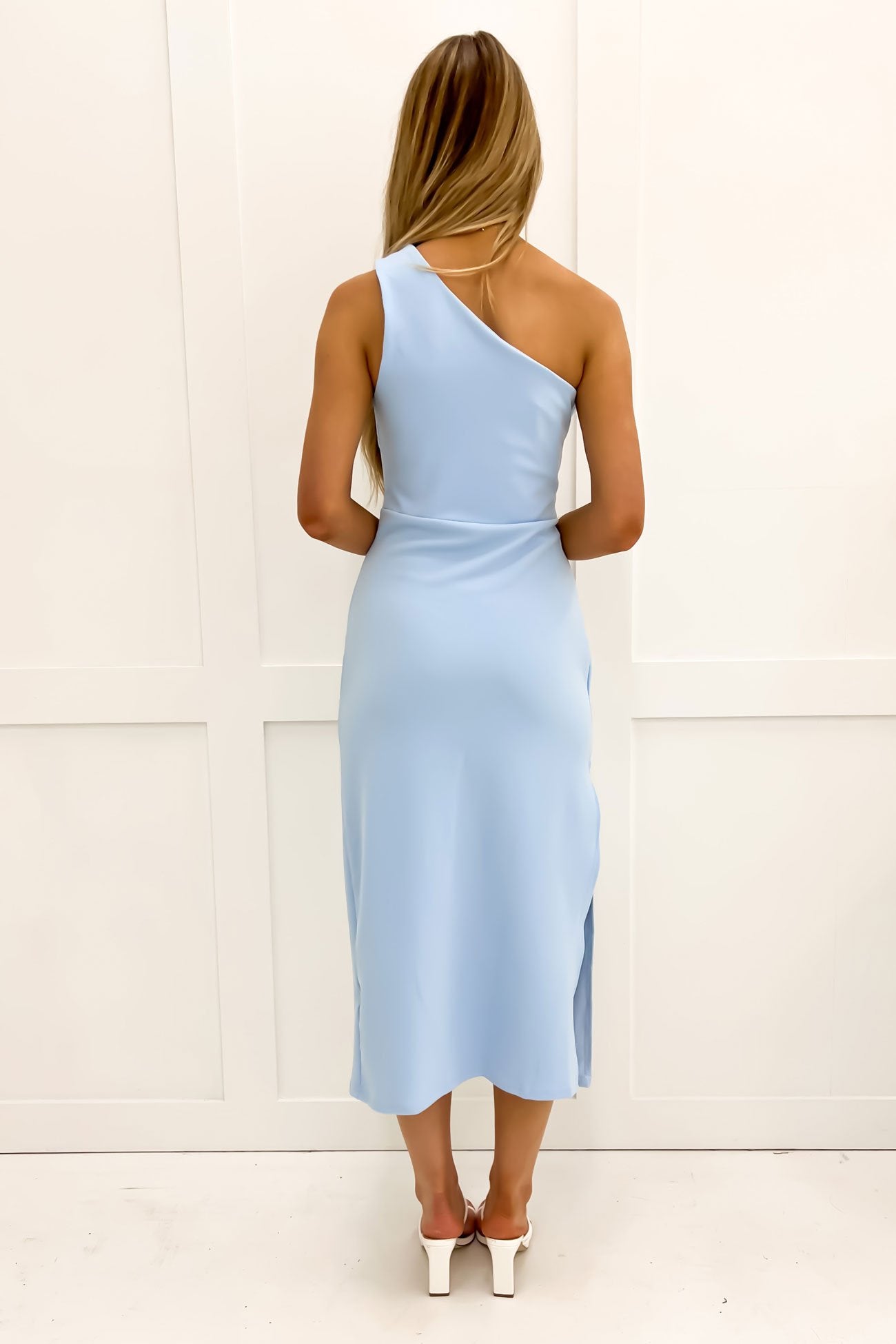 Laney Midi Dress Baby Blue