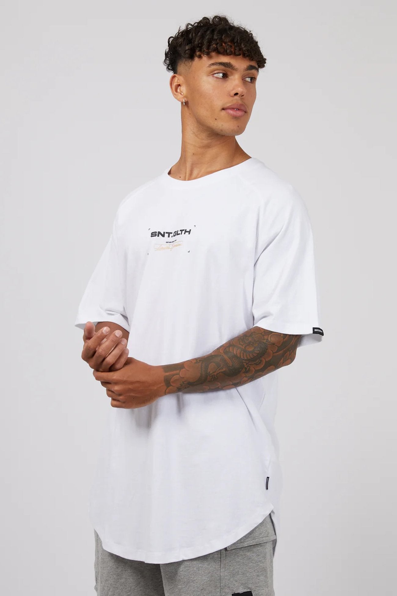 Lateral Tee White