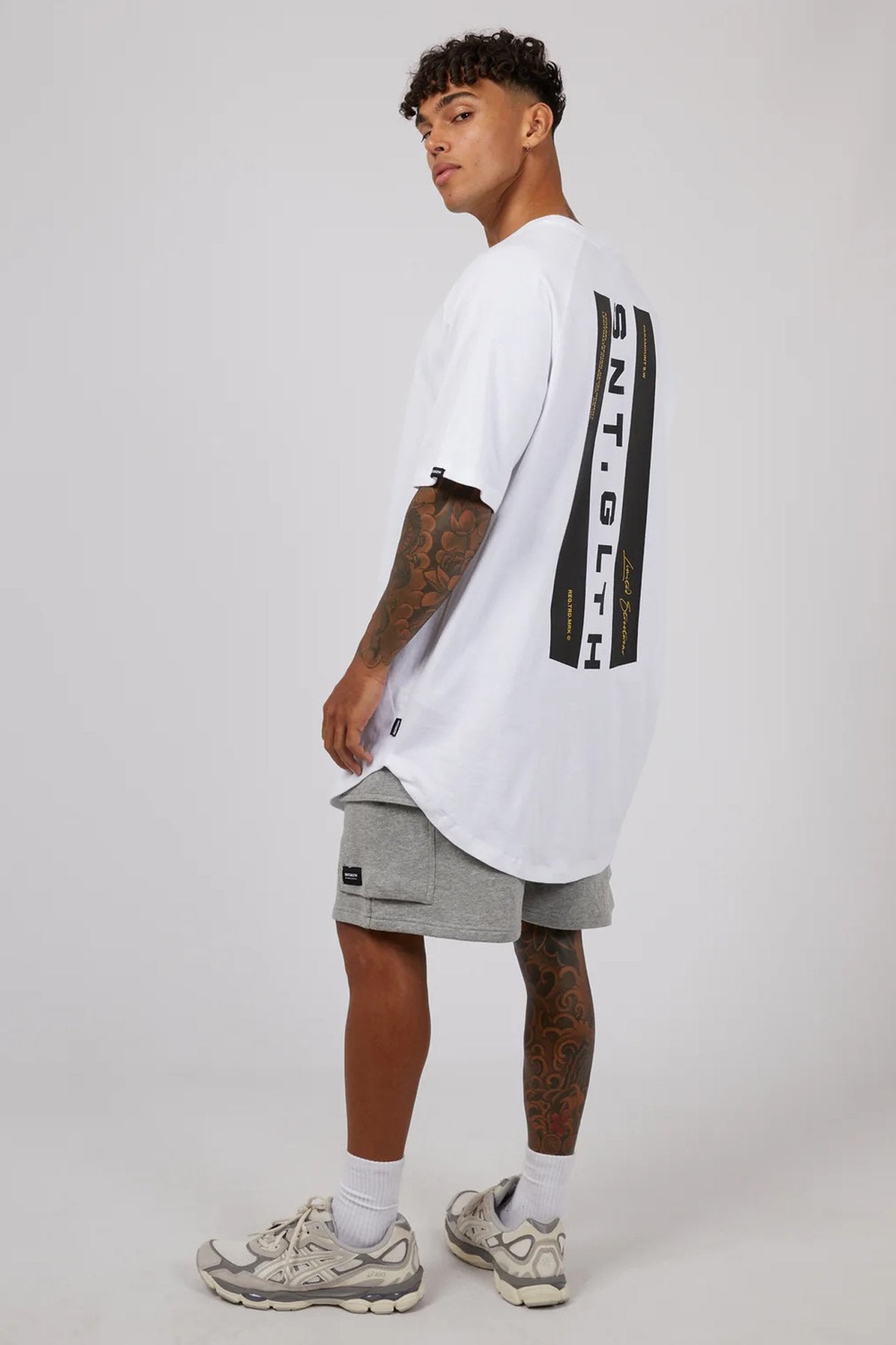 Lateral Tee White