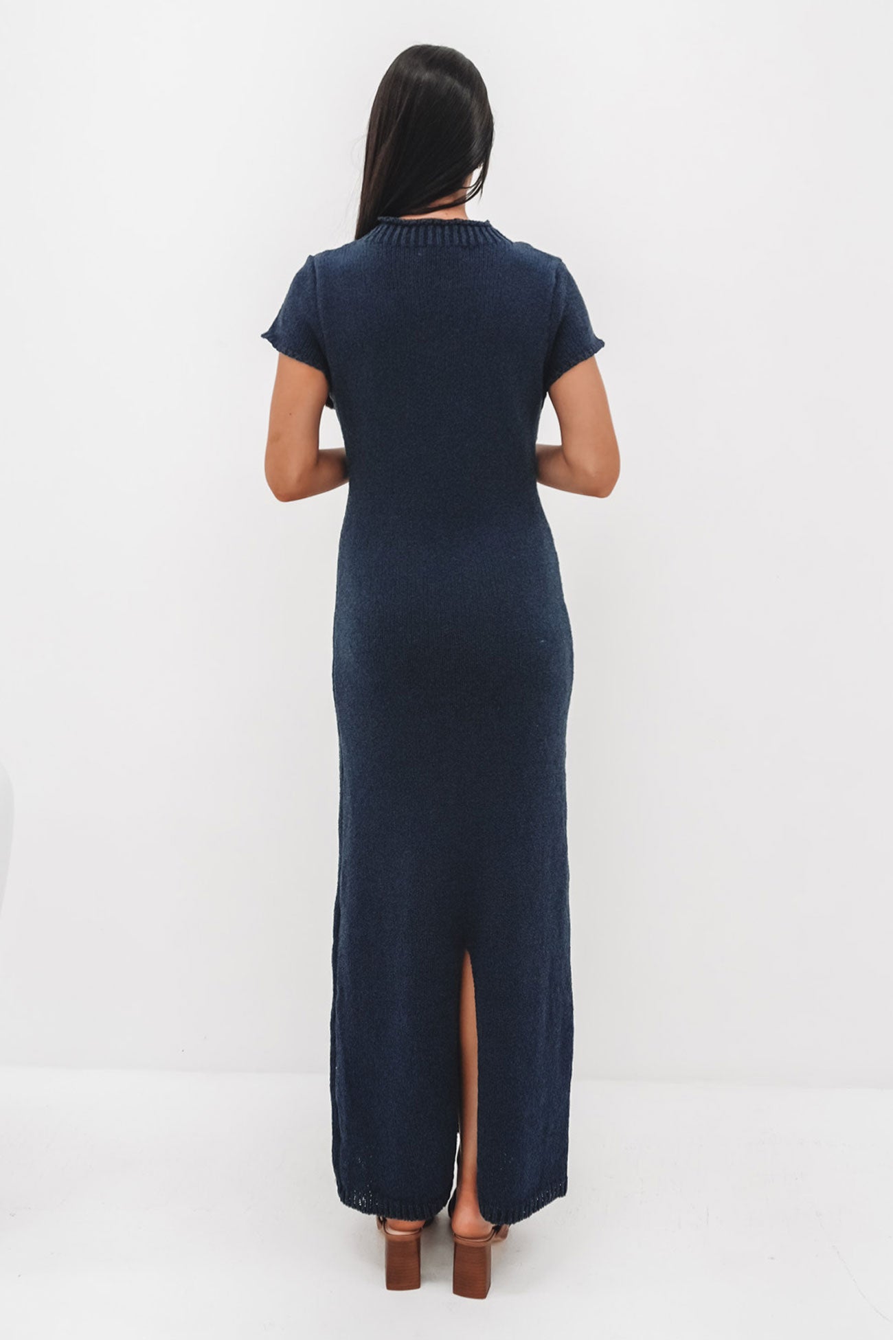 Leela Knit Maxi Dress Navy