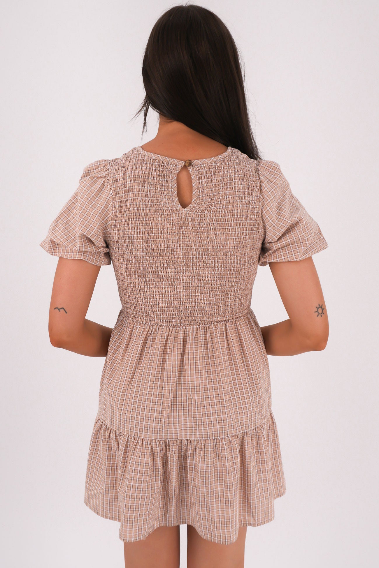 Lenox Mini Dress Check