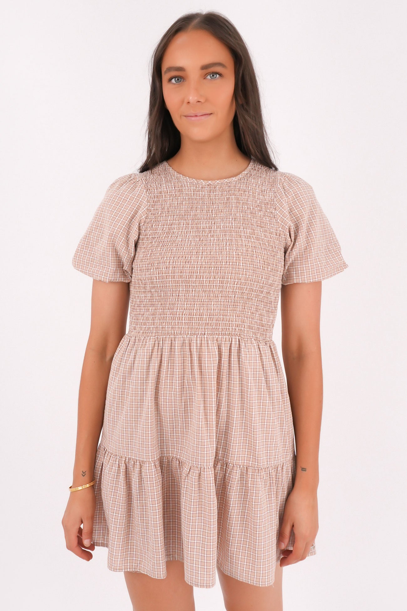 Lenox Mini Dress Check