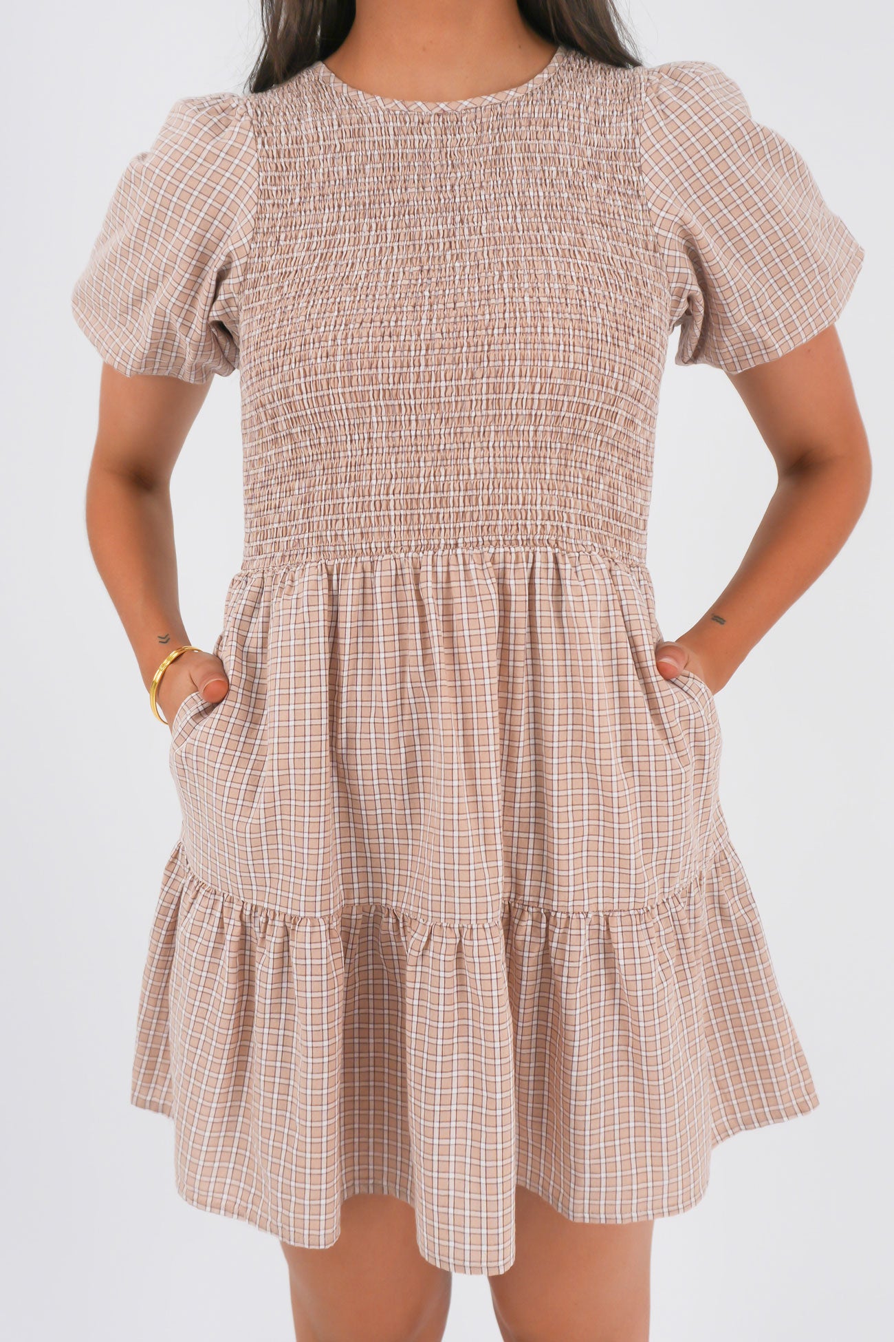 Lenox Mini Dress Check