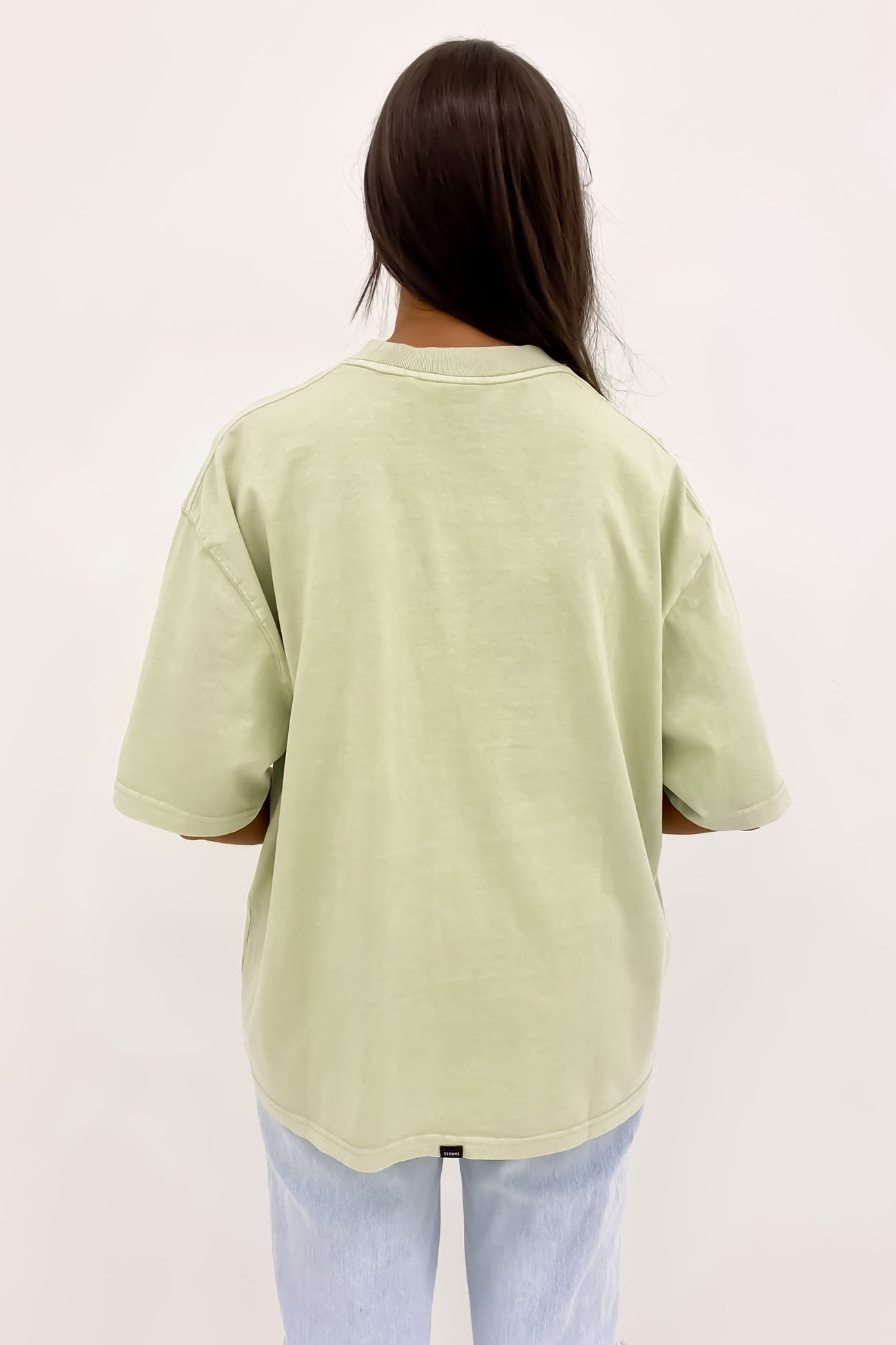 Line Up Oversized Tee Mist Green