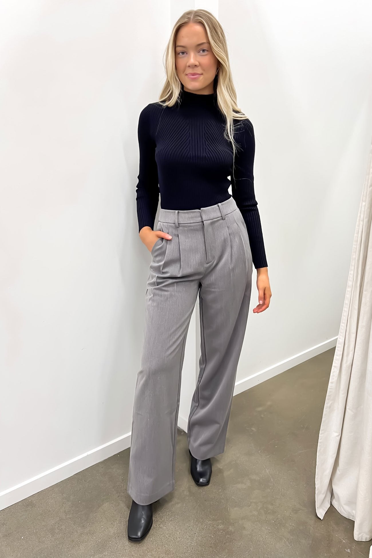 Lottie Pant Charcoal