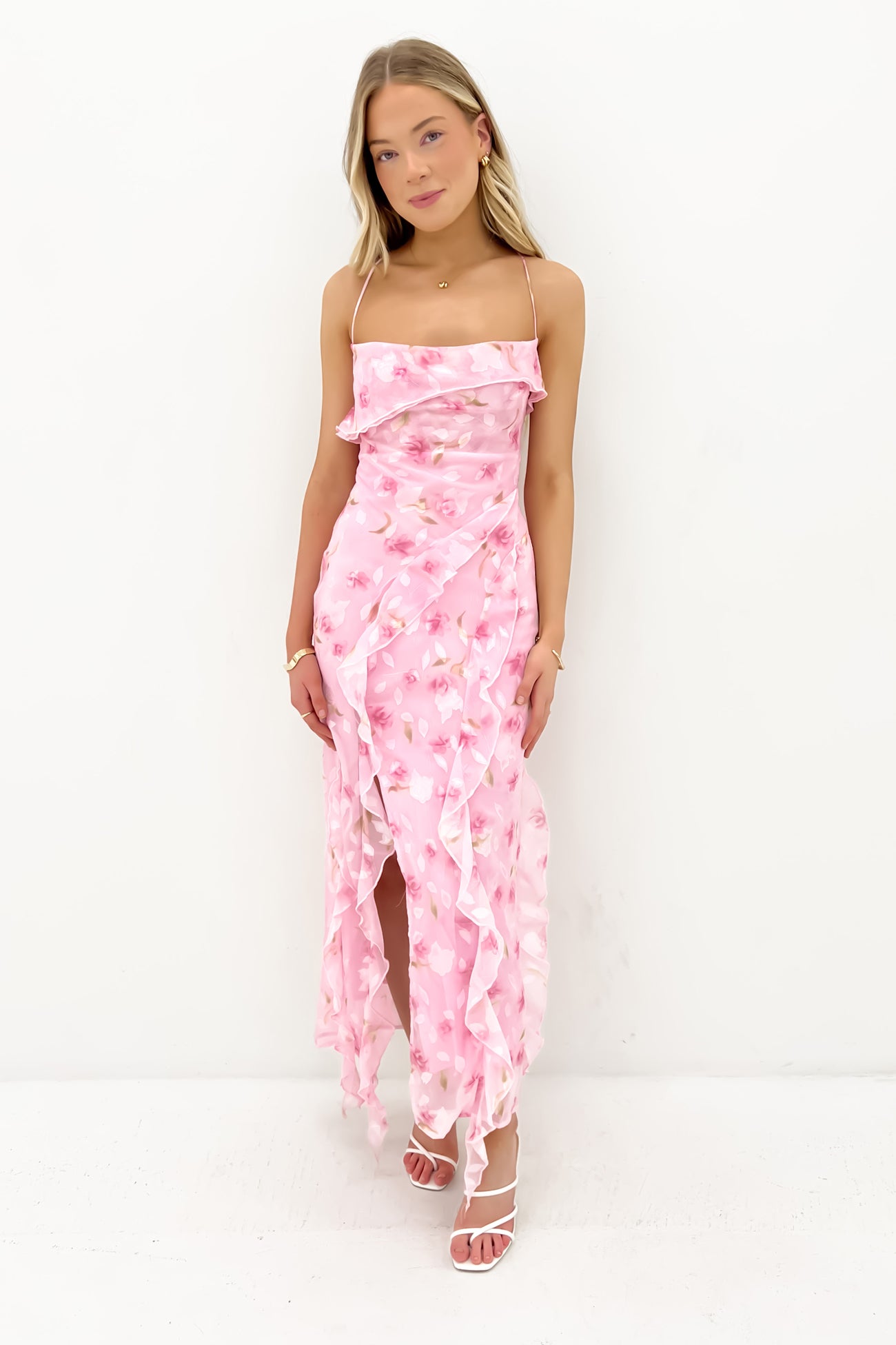 Loz Maxi Dress Pink Frolic