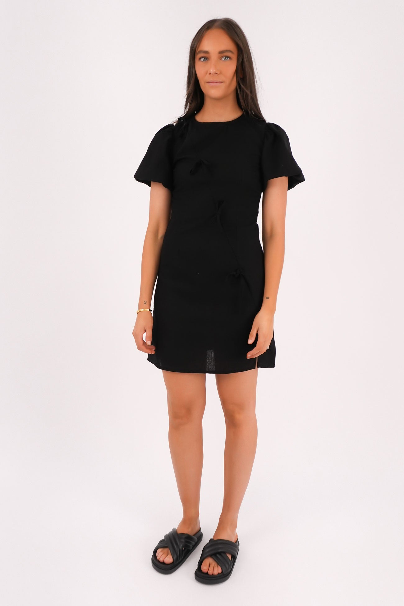 Lucille Mini Dress Black