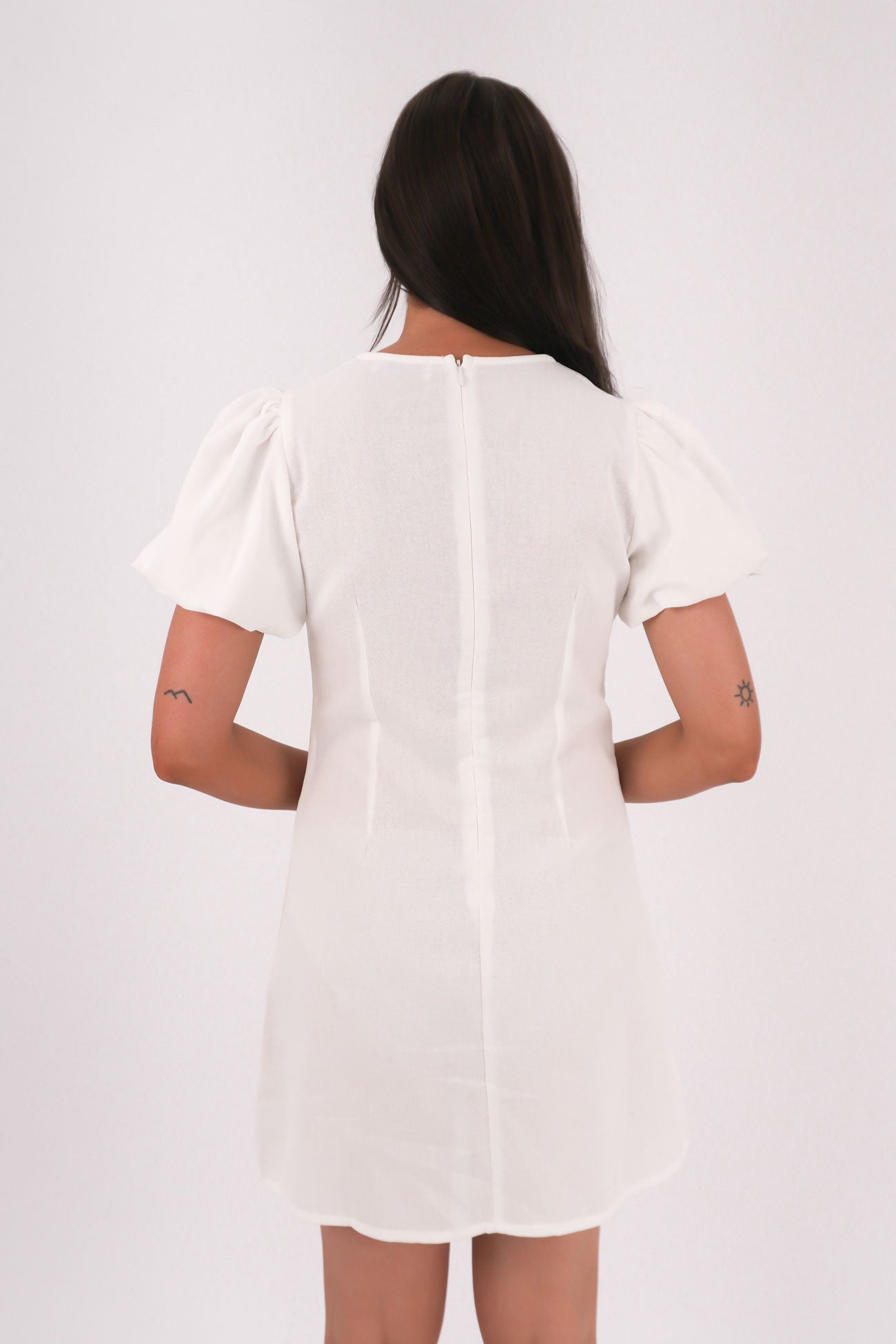 Lucille Mini Dress White