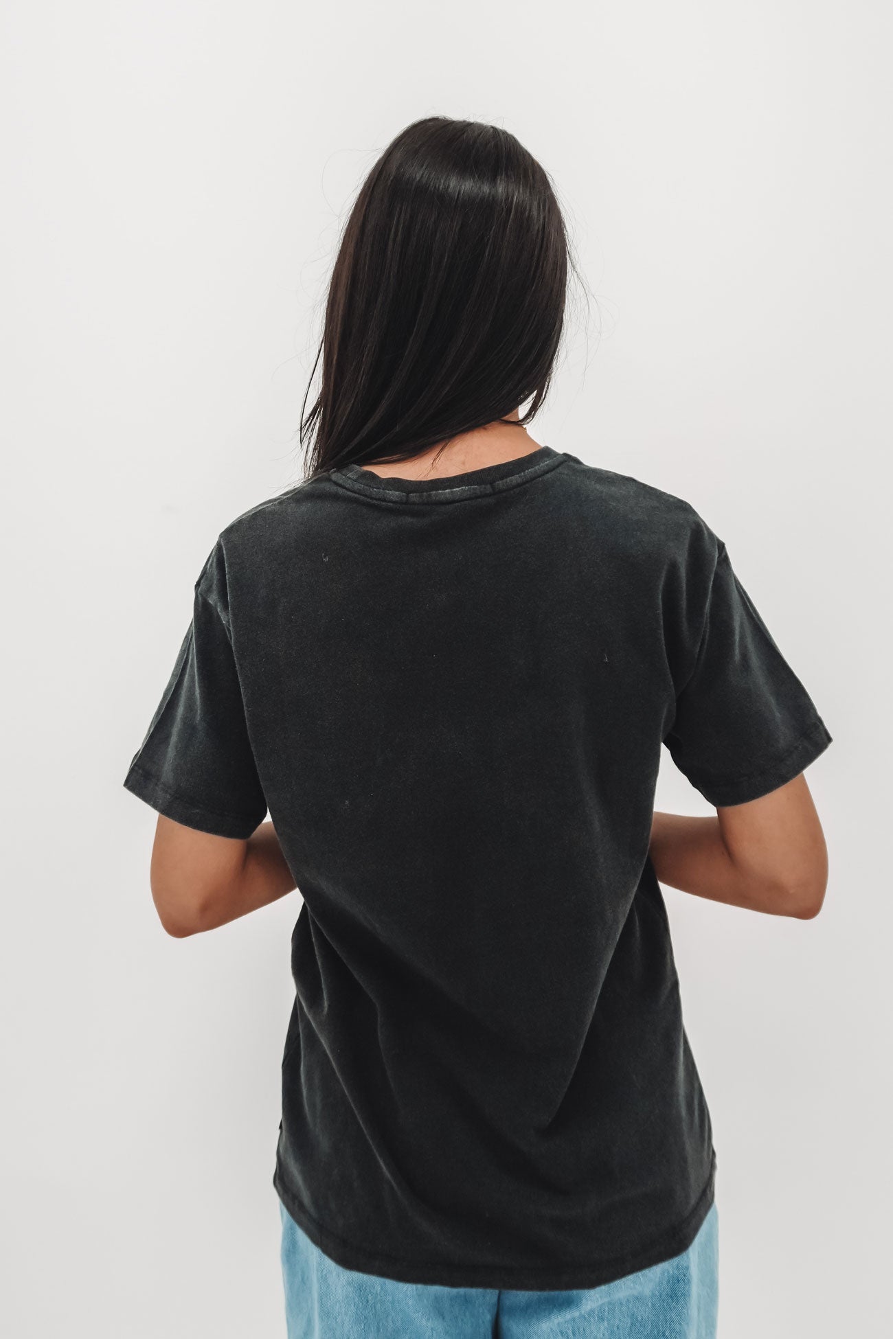 Luna Tee Washed Black