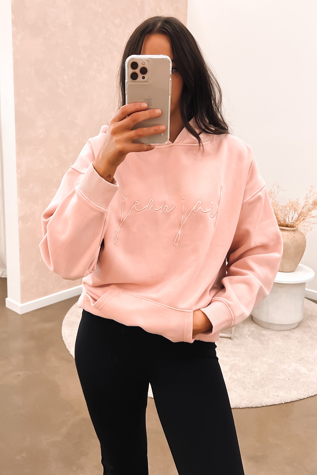 Luxe Lounge Hoody Pink