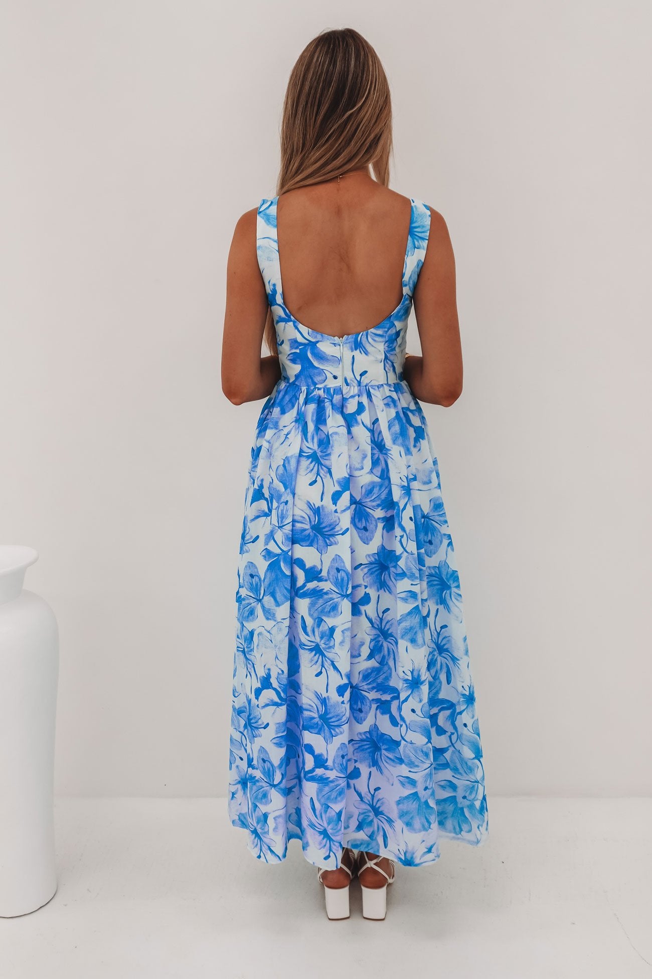 Maisie Maxi Dress Bluejay