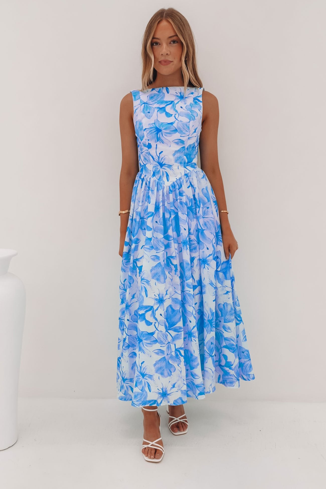 Maisie Maxi Dress Bluejay