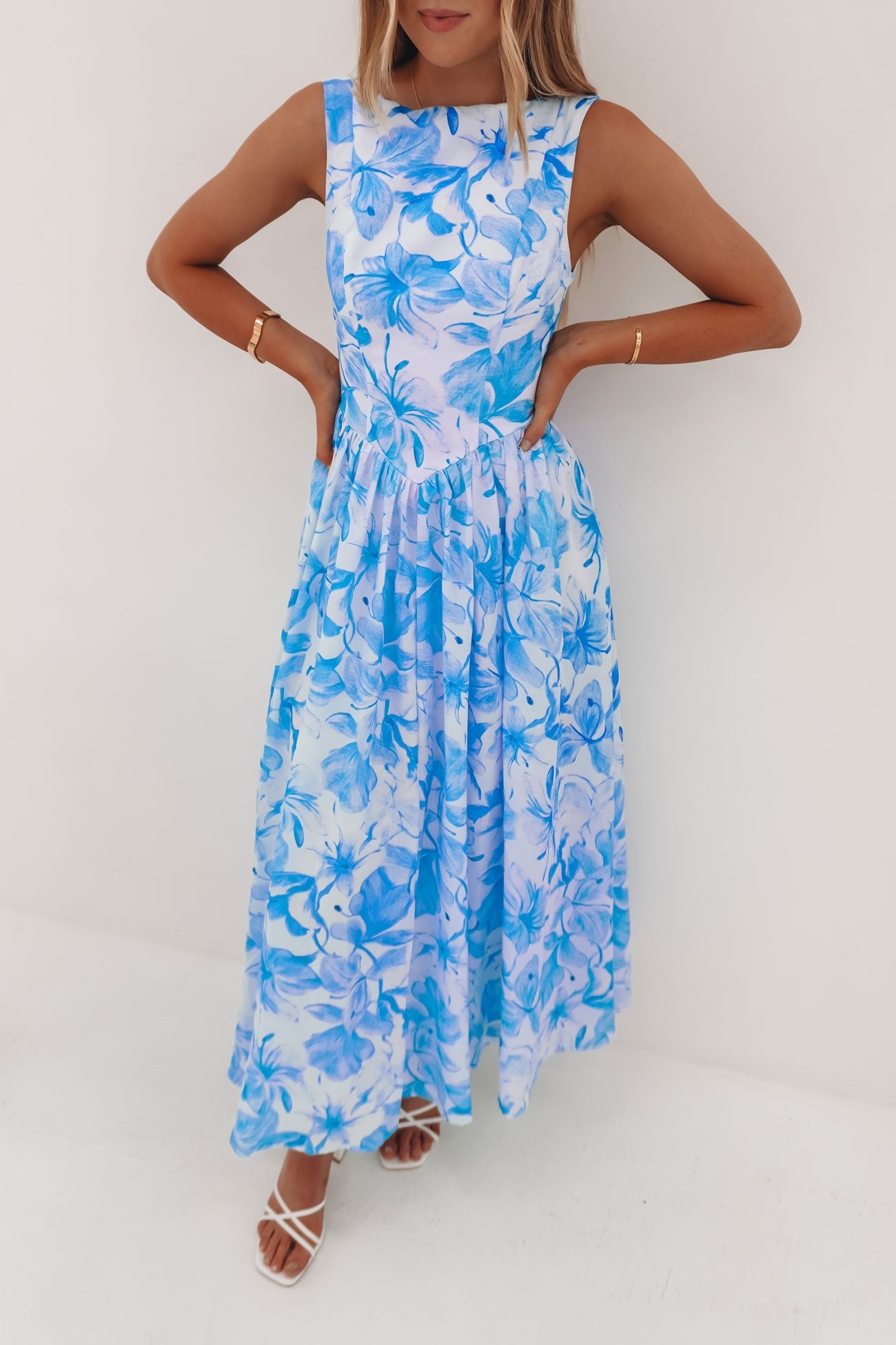 Maisie Maxi Dress Bluejay