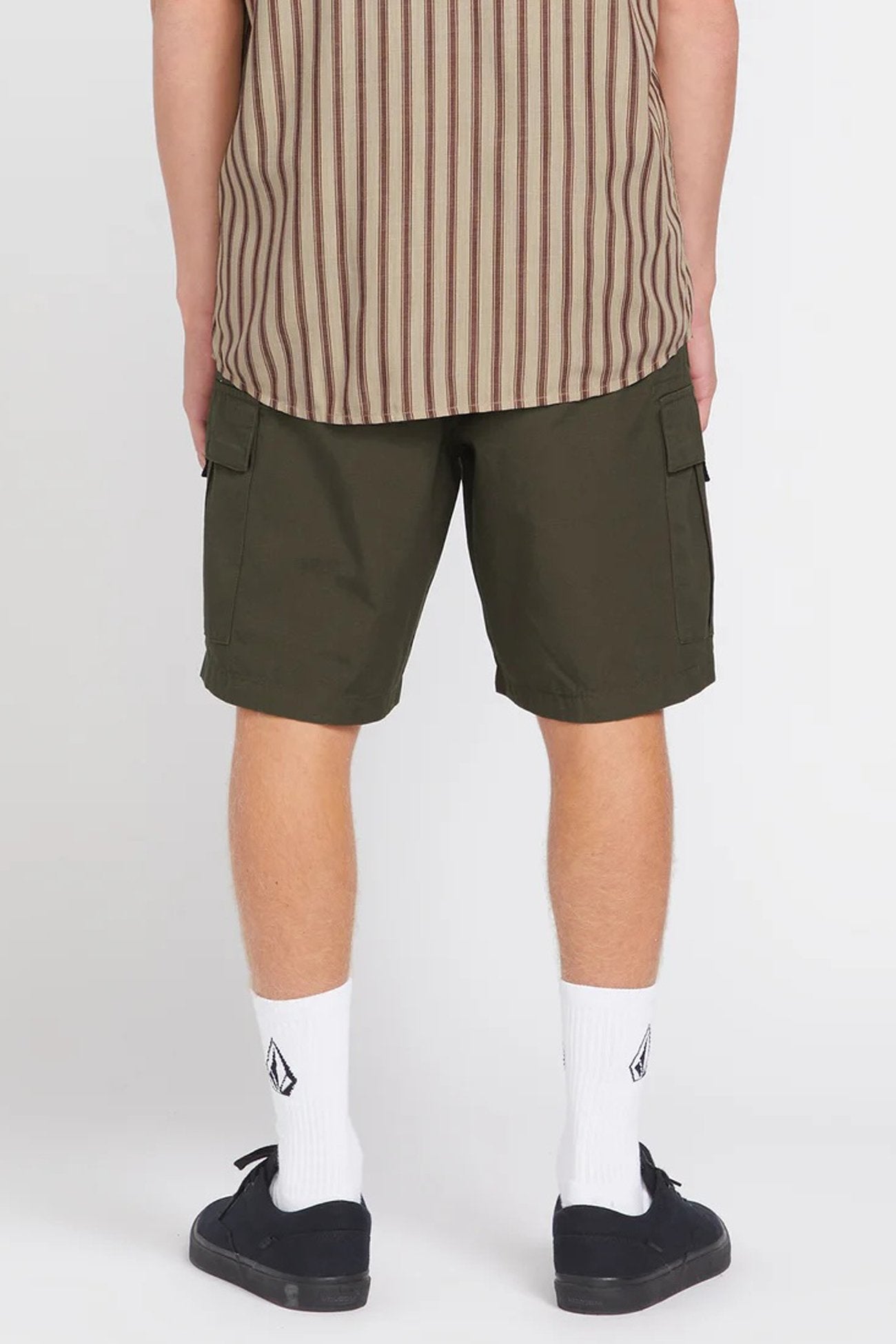 March Cargo Elastic Waist Short Wren