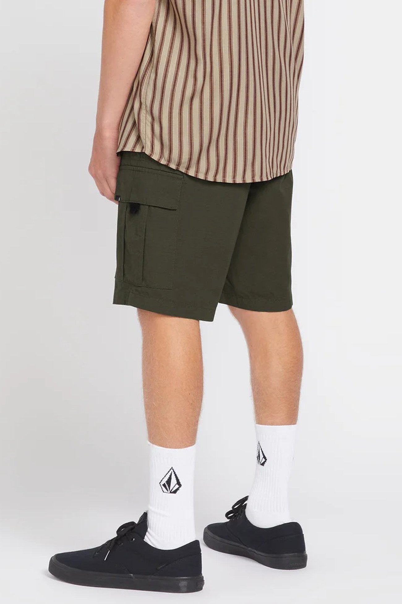 March Cargo Elastic Waist Short Wren