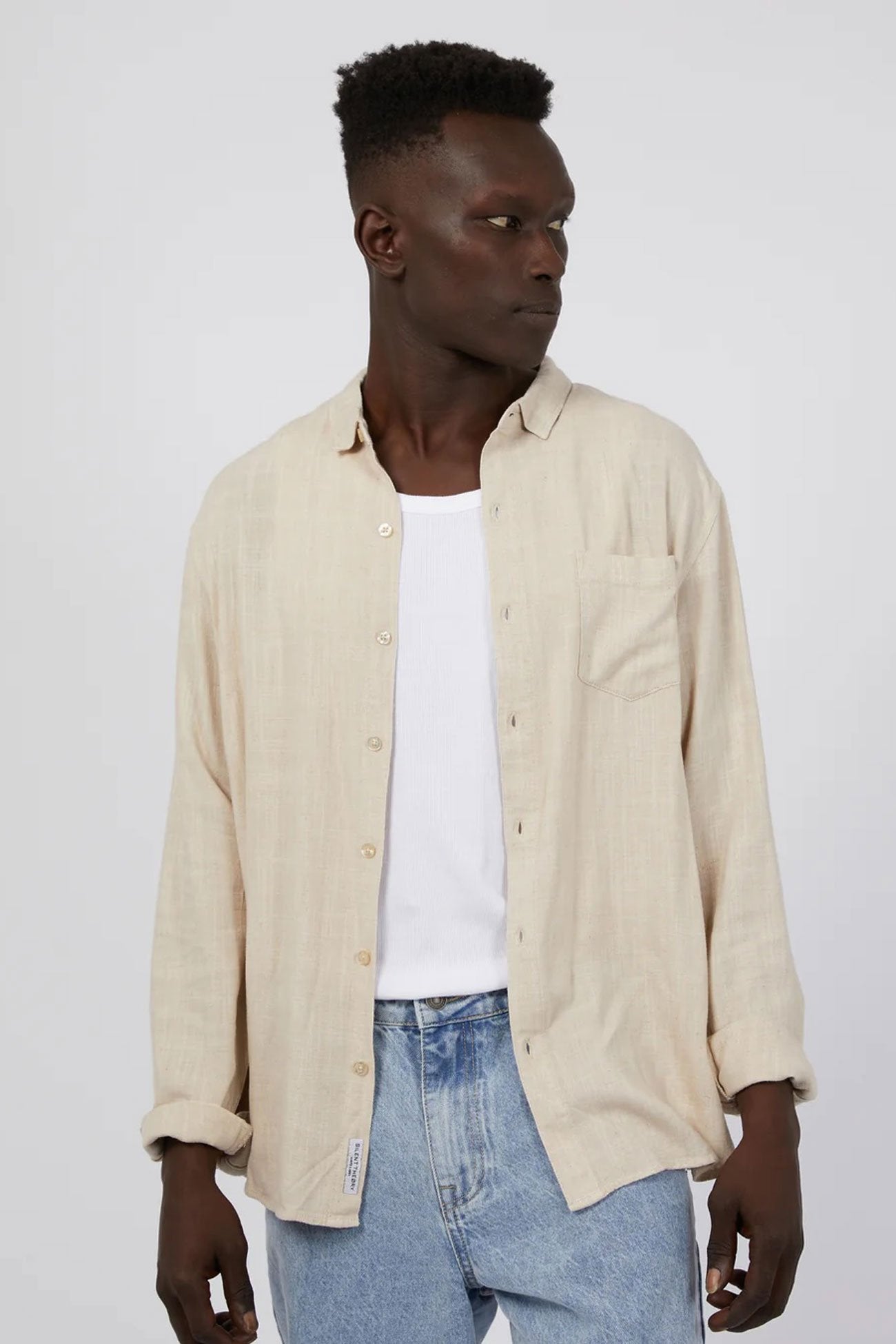 Mason Linen Shirt Natural