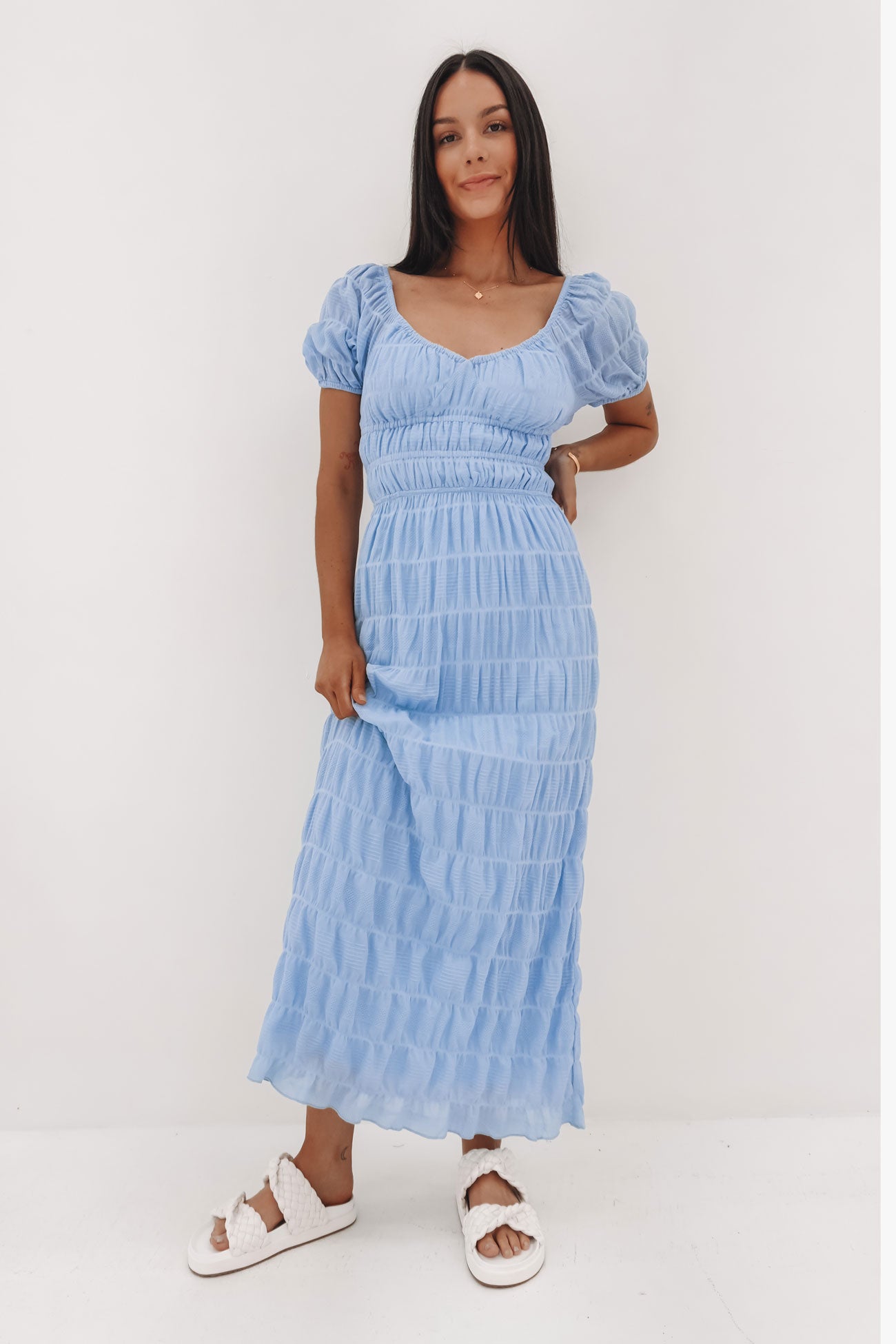 Maude Maxi Dress Ocean