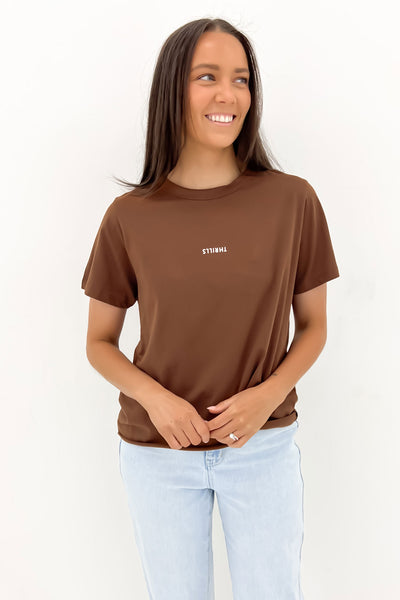 thrills womens tee