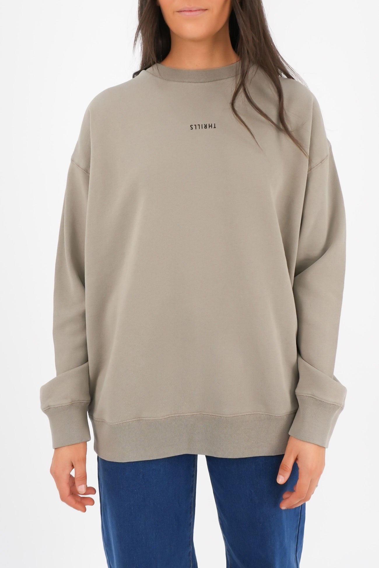 Minimal Thrills Slouch Crew String