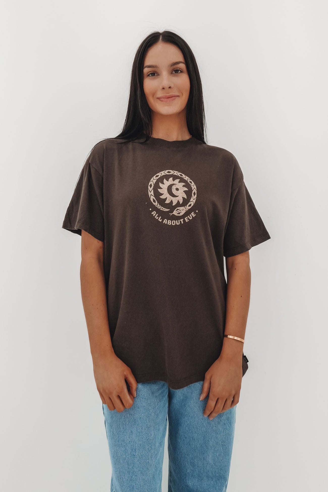 Mirador Oversized Tee Brown