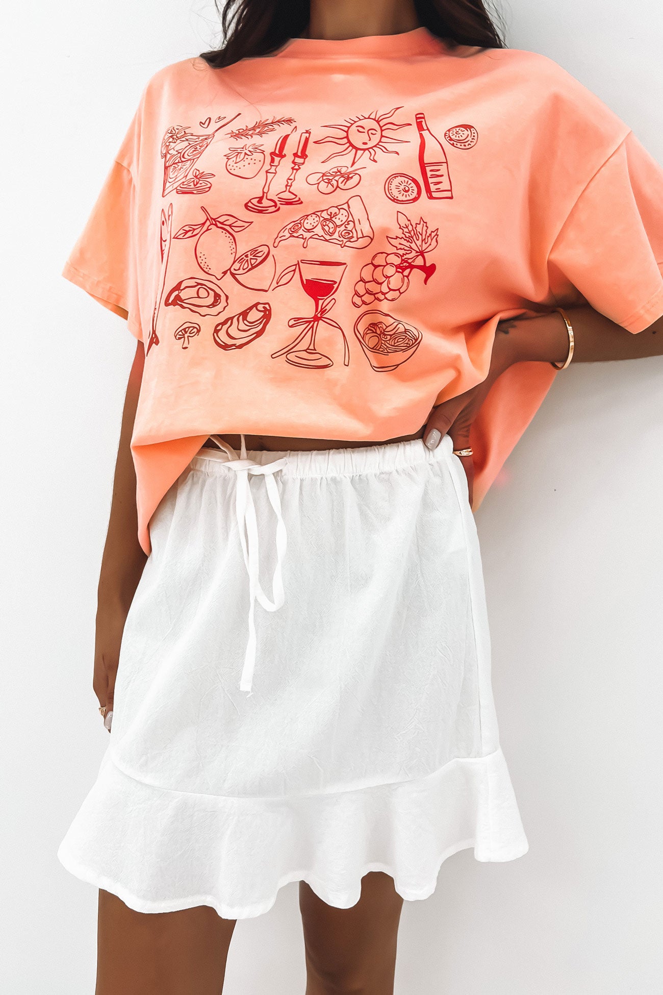 Nessa Tee Peach