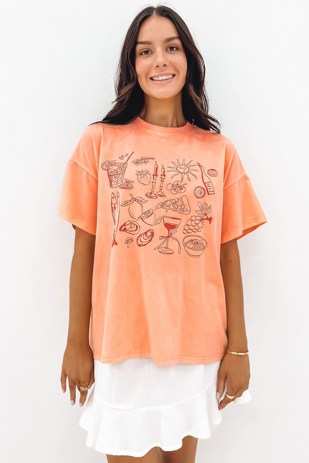 Nessa Tee Peach