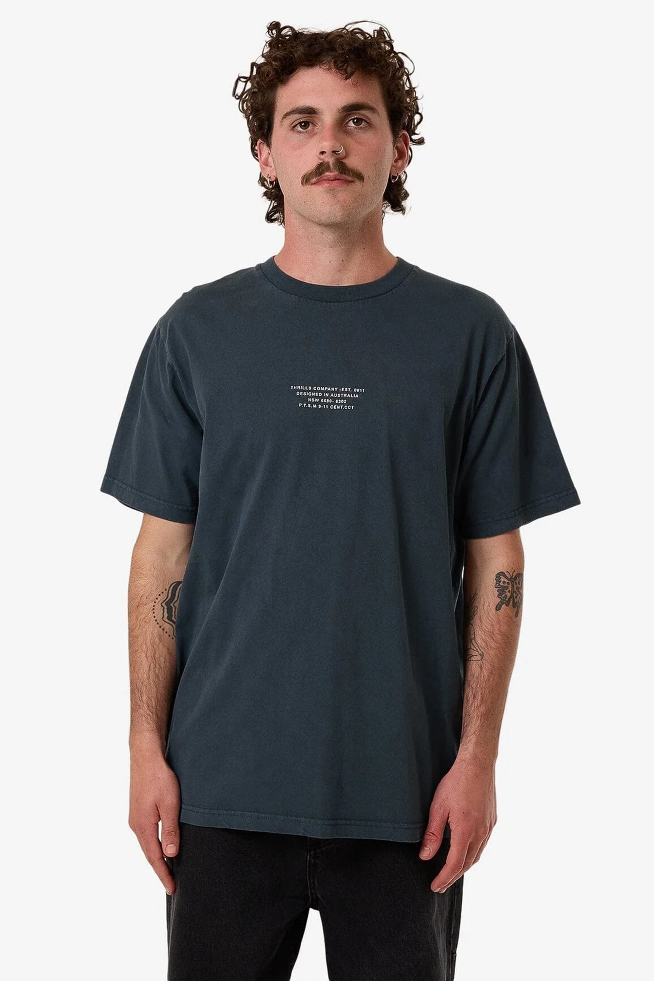 New Issue Merch Fit Tee Petrol