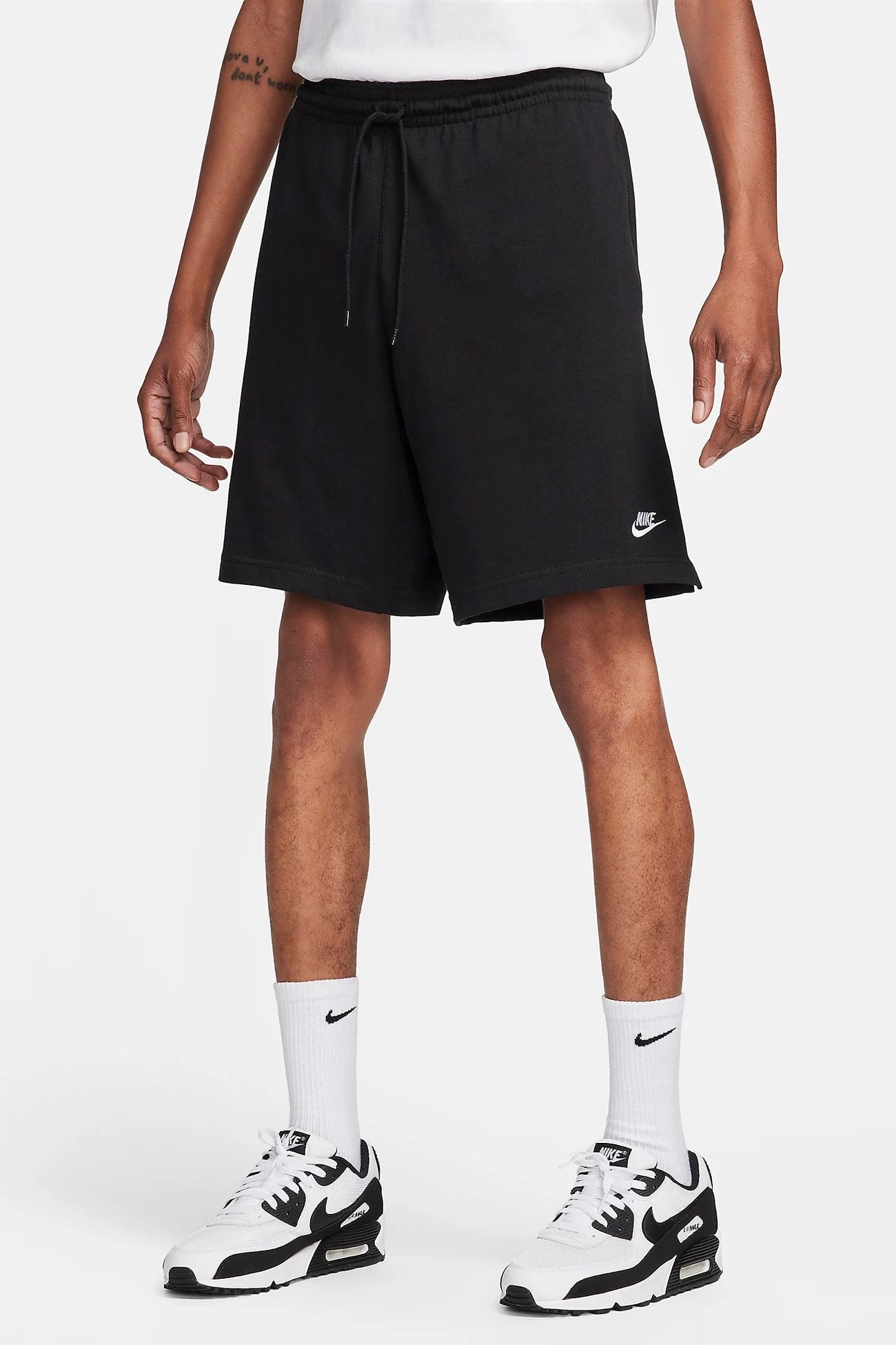 Nike Club Fleece Short Black White