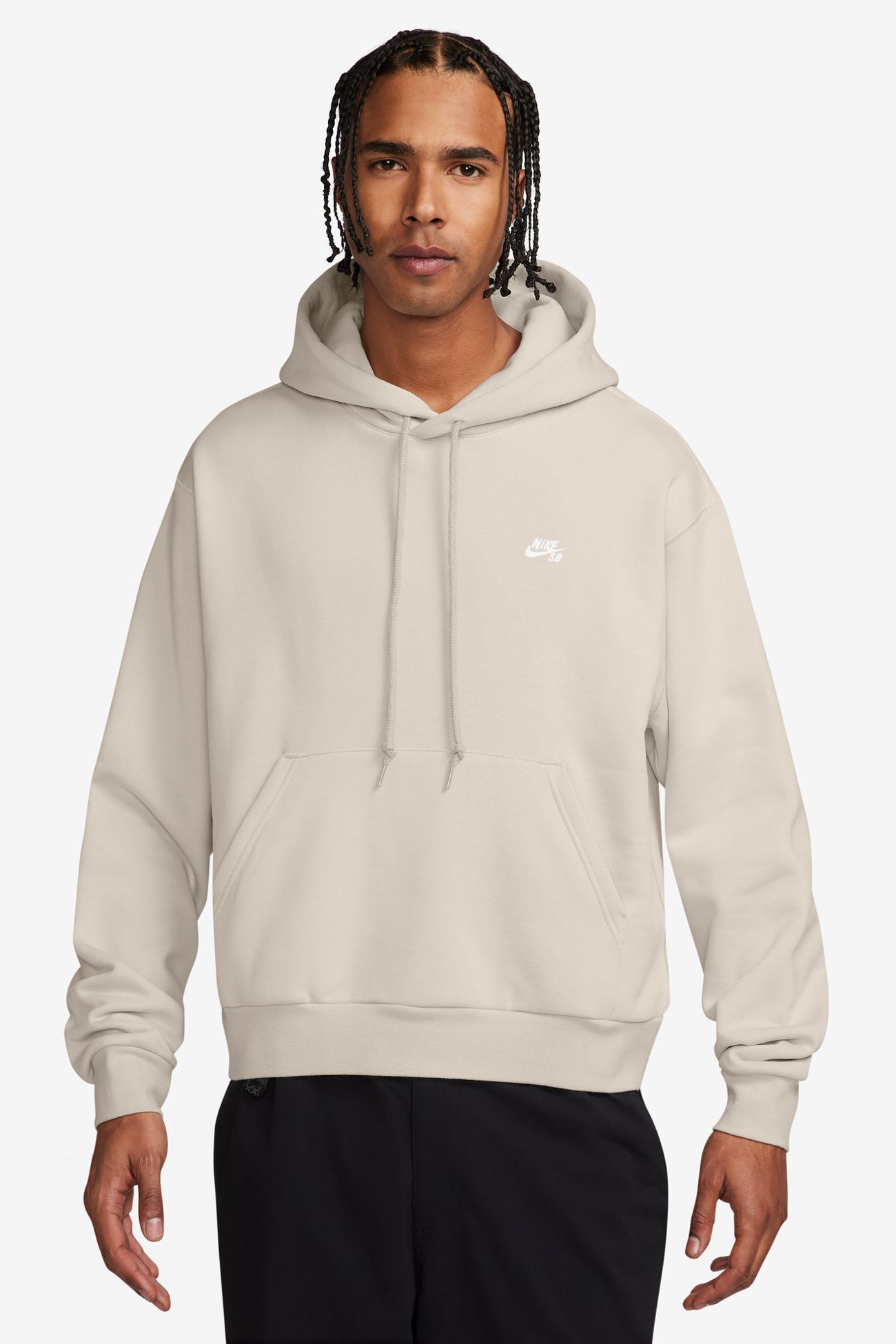 Nike SB Hoodie Light Orewood Brown