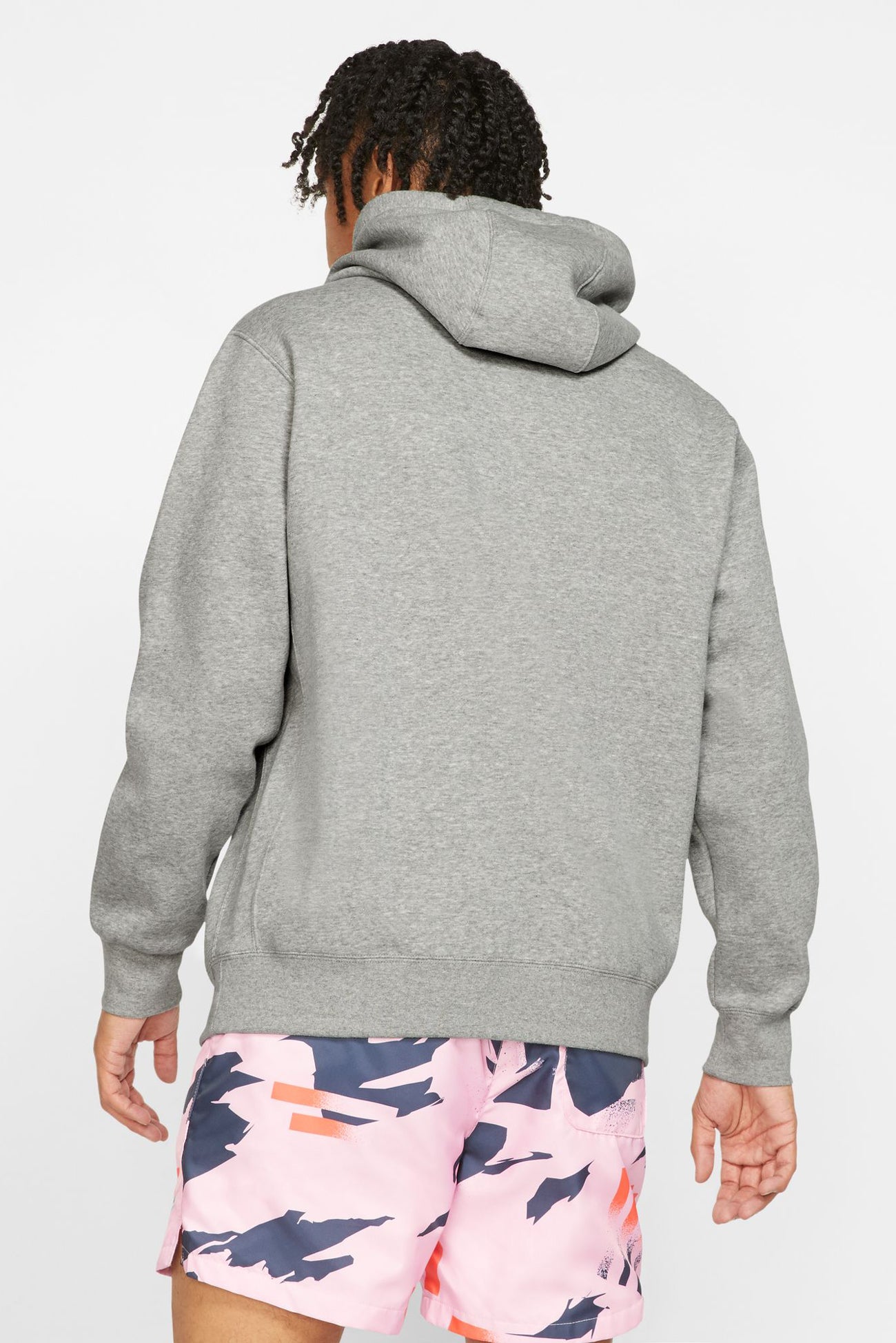 Nike Sportswear Club Pullover Hoodie Dark Grey Heather