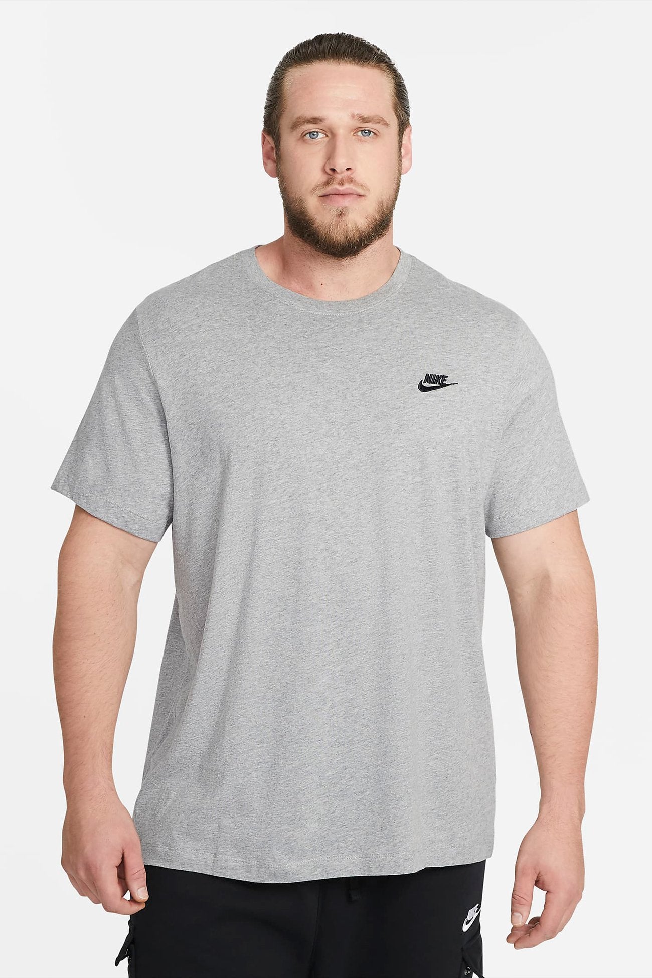 Nike Sportswear Club Tee Grey Heather