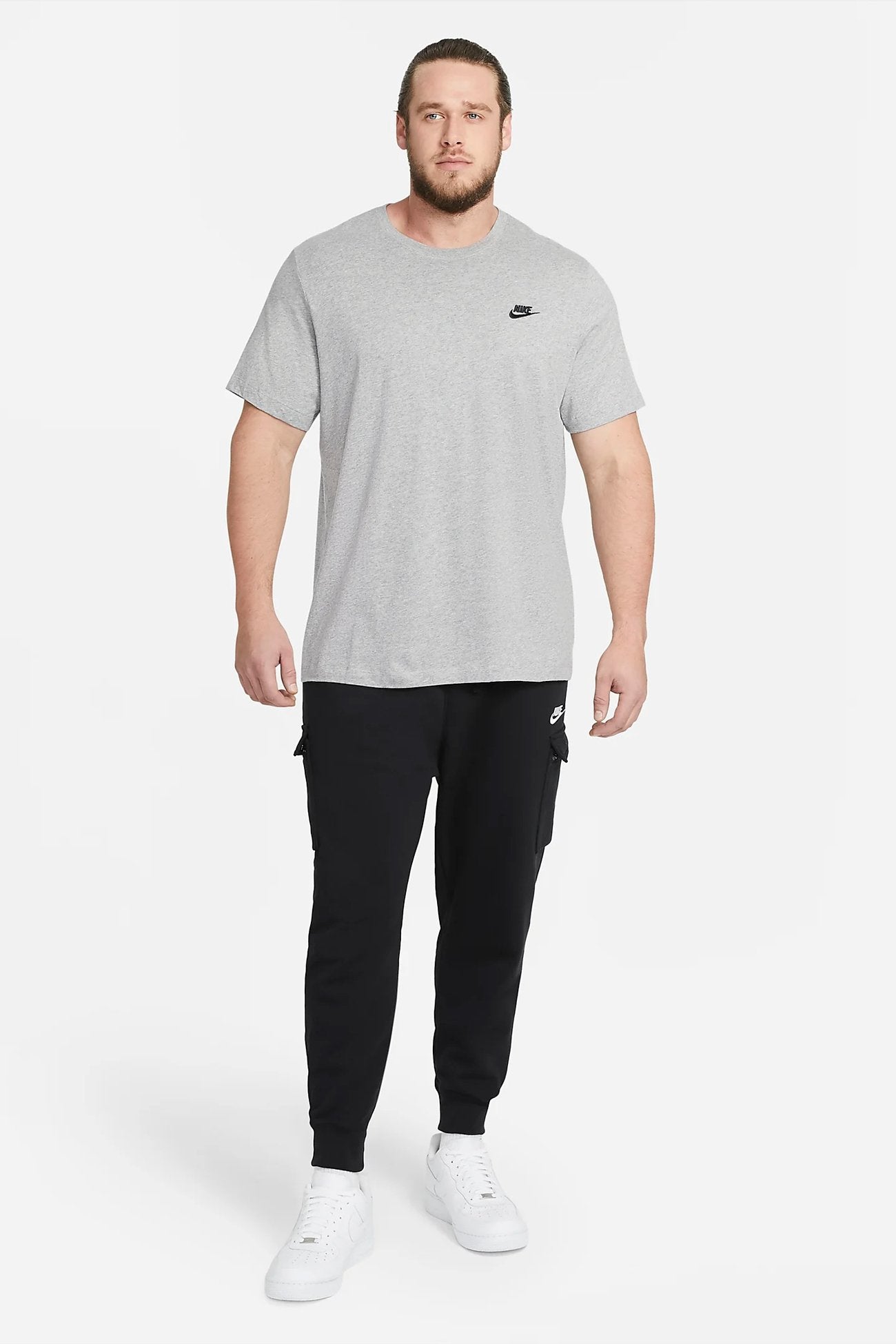 Nike Sportswear Club Tee Grey Heather