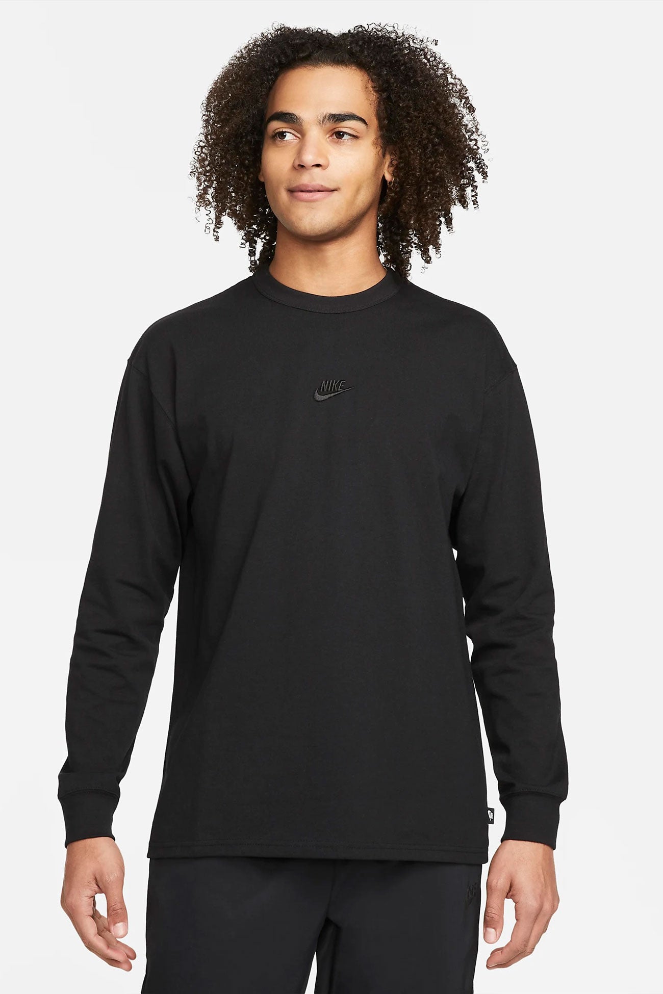 Nike Sportswear Premium Essential Long Sleeve T-Shirt Black