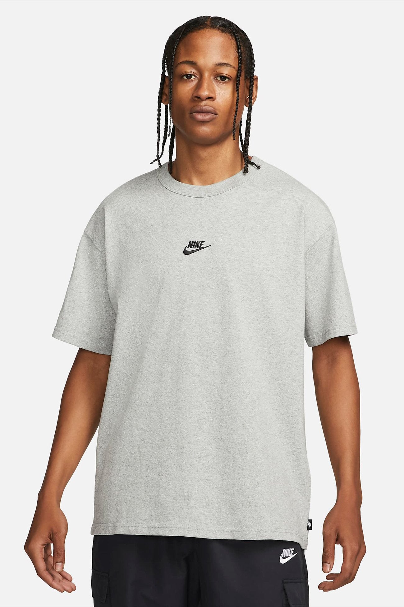 Nike Sportswear Premium Essentials Tee DK Grey Heather