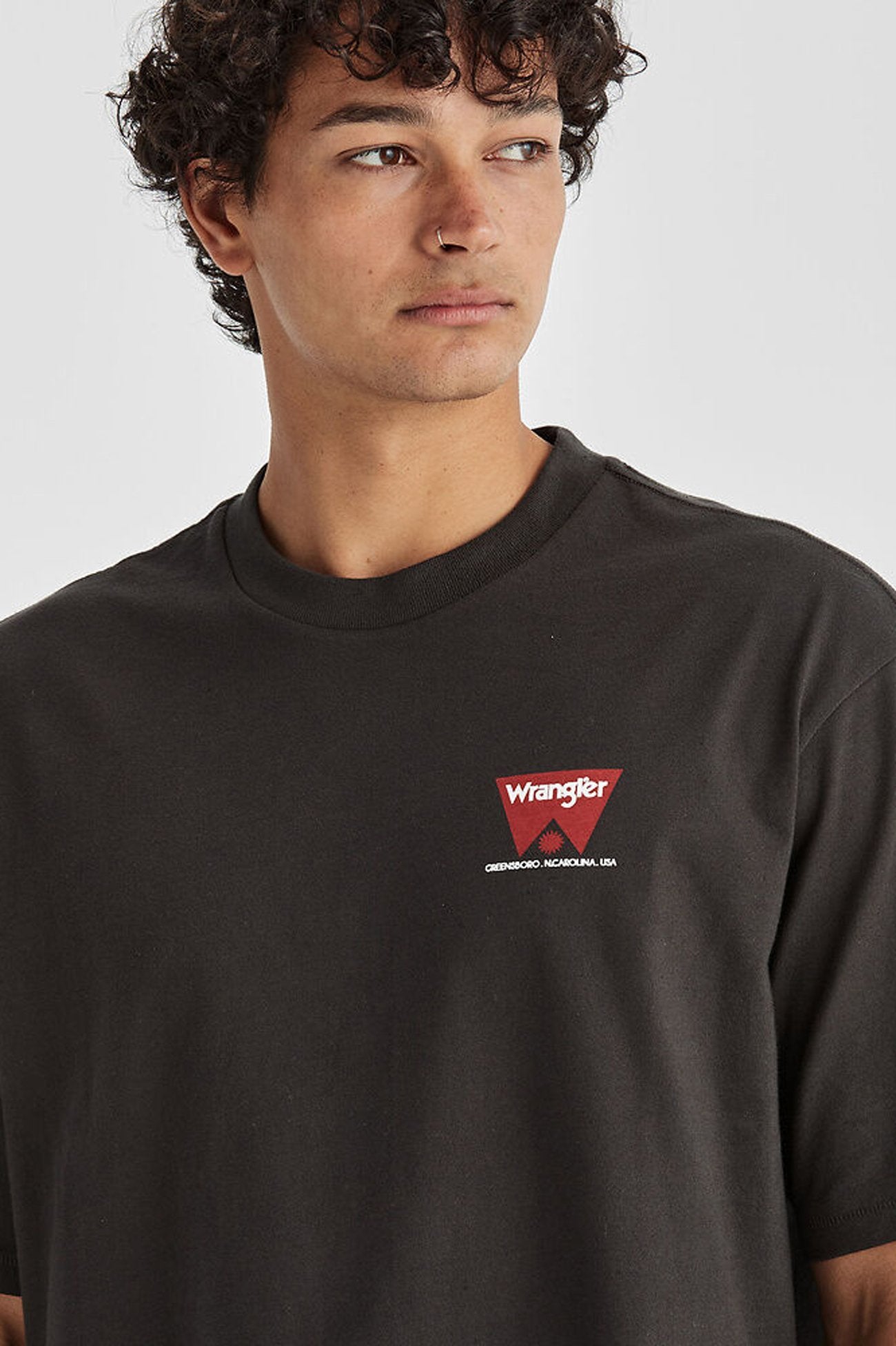 Outdoor Slacker Tee Worn Black