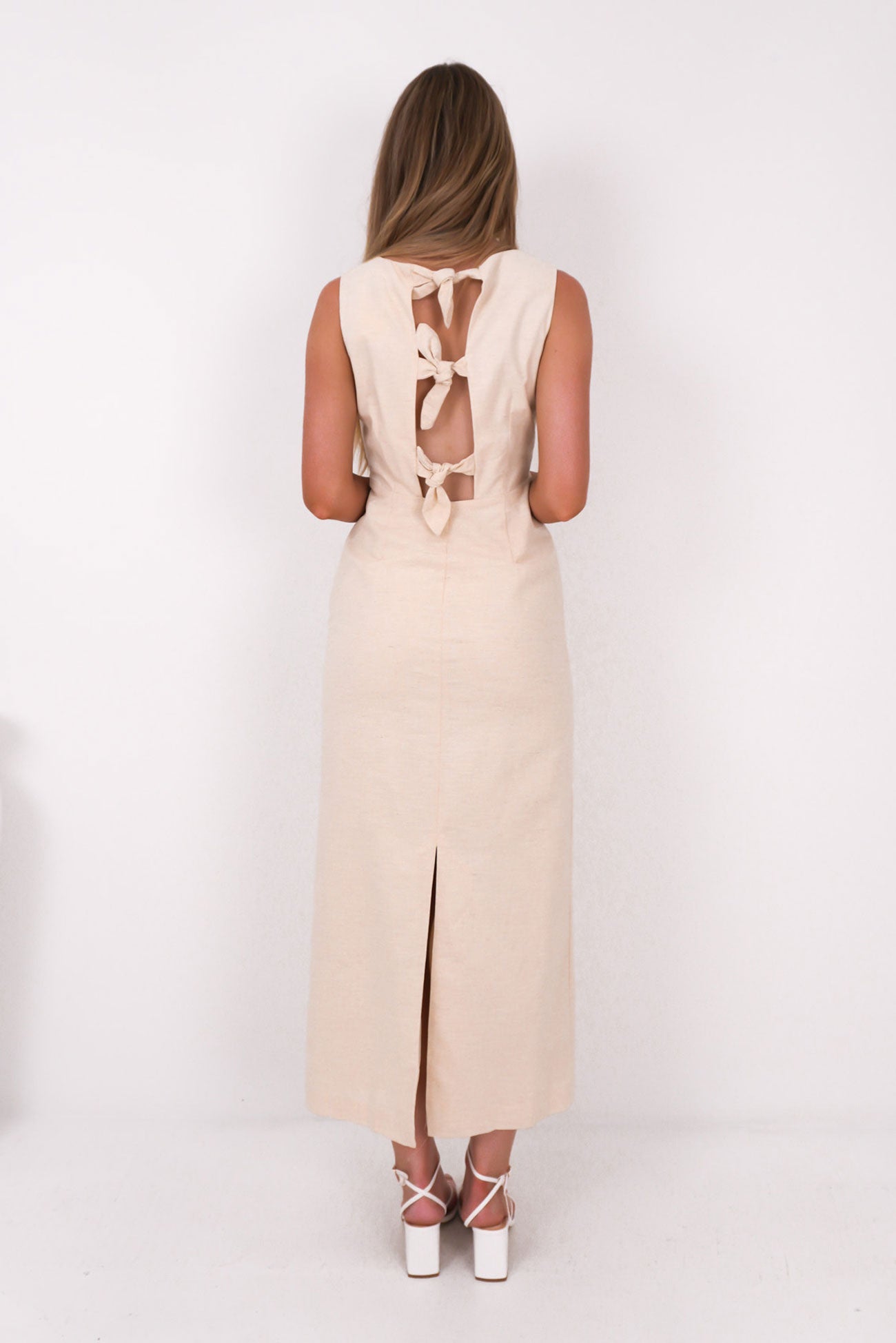 Paigey Maxi Dress Cream