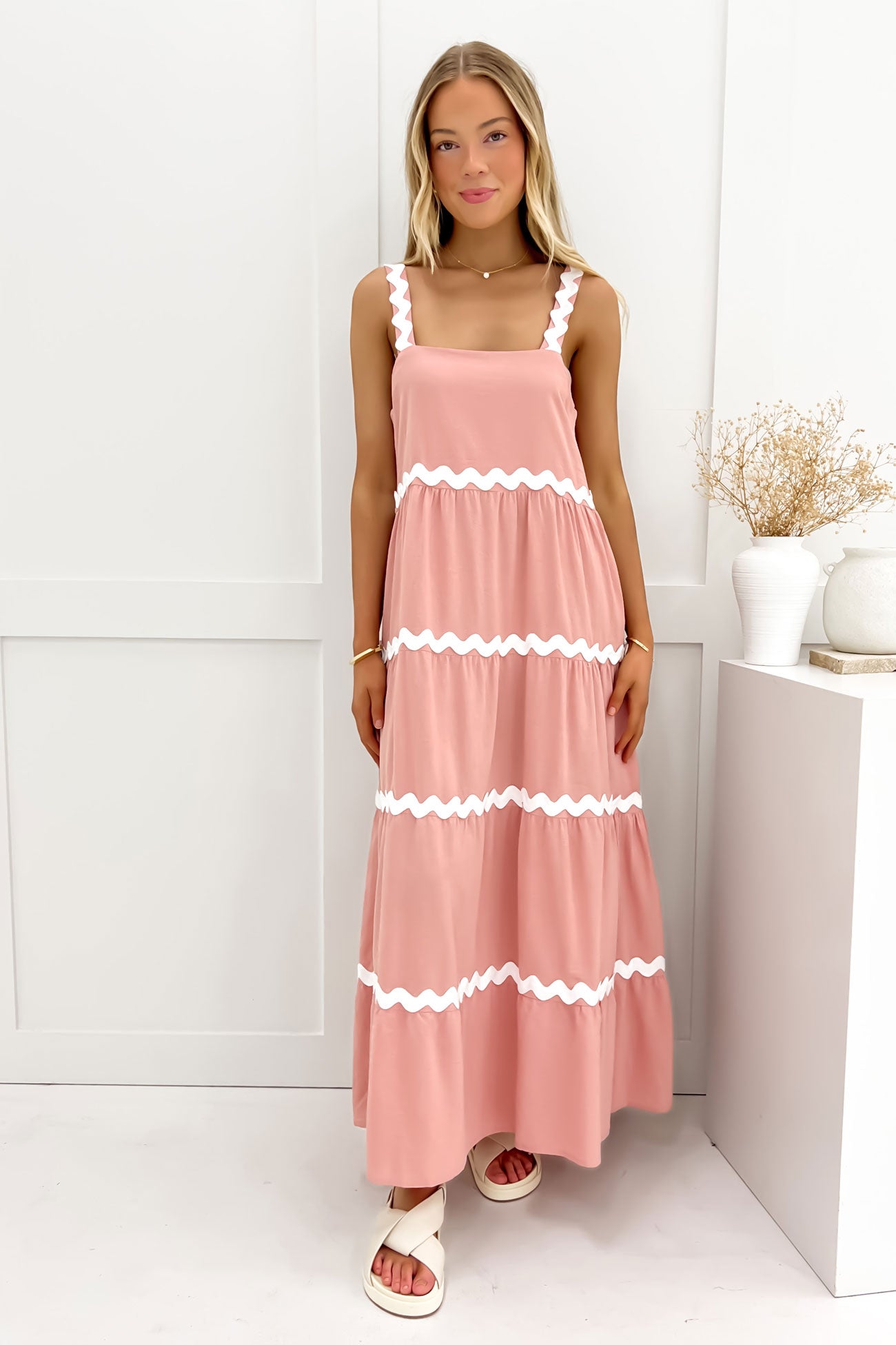 Peggy Maxi Dress Blush