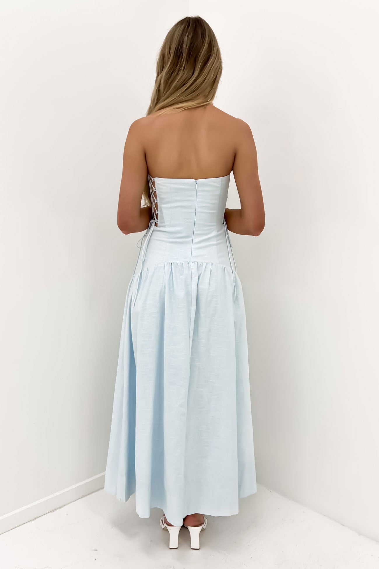 Pixie Midi Dress Blue