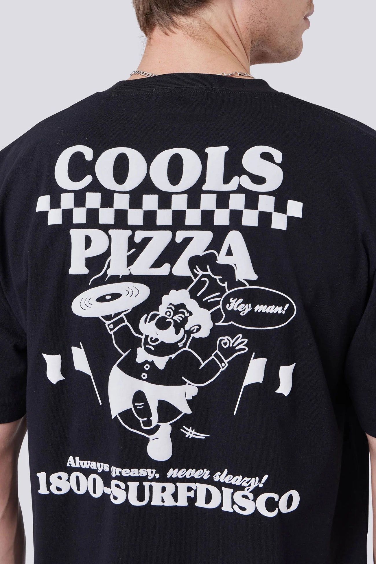 Pizza Tee Black