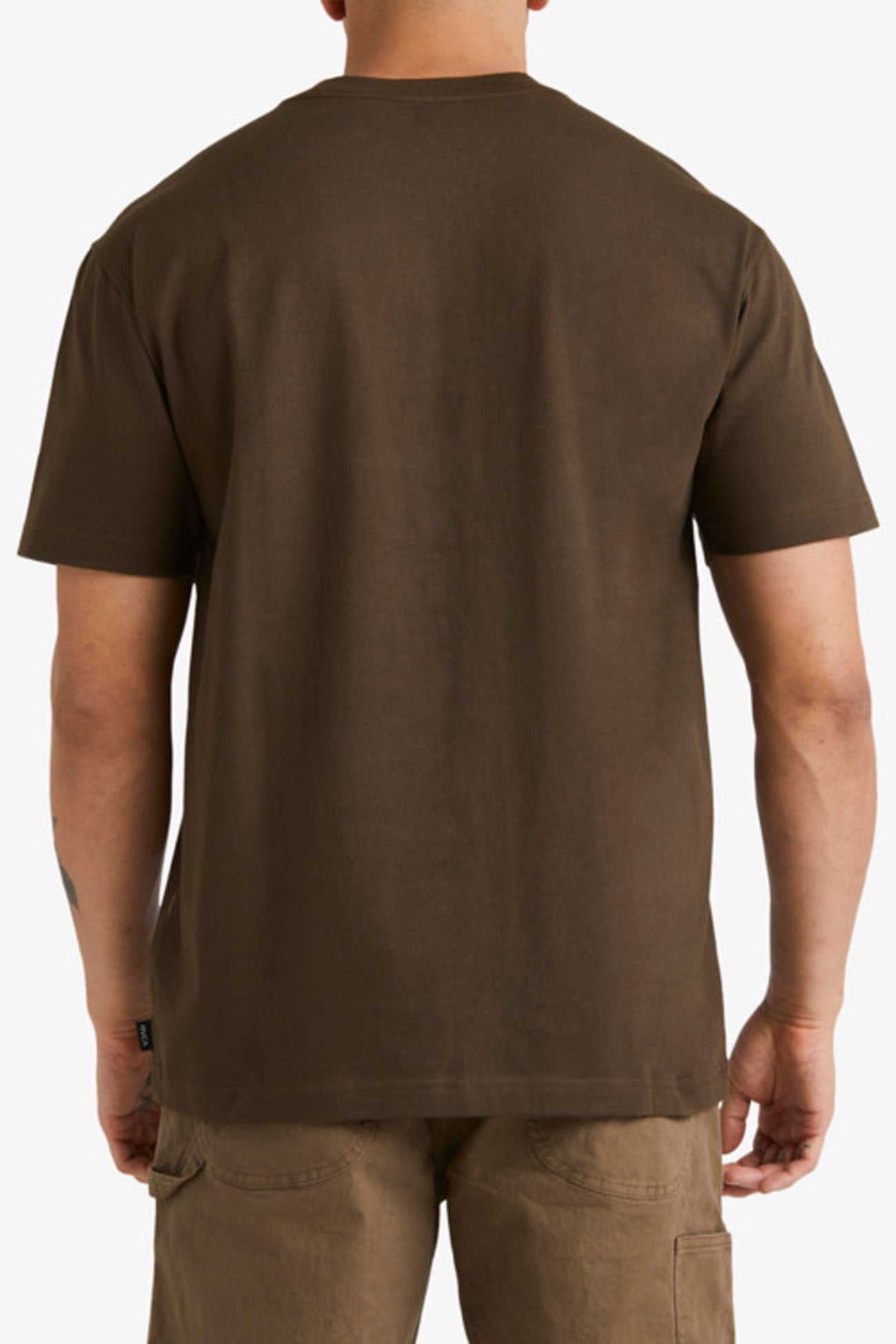 RVCA Circa Short Sleeve Tee Chocolate