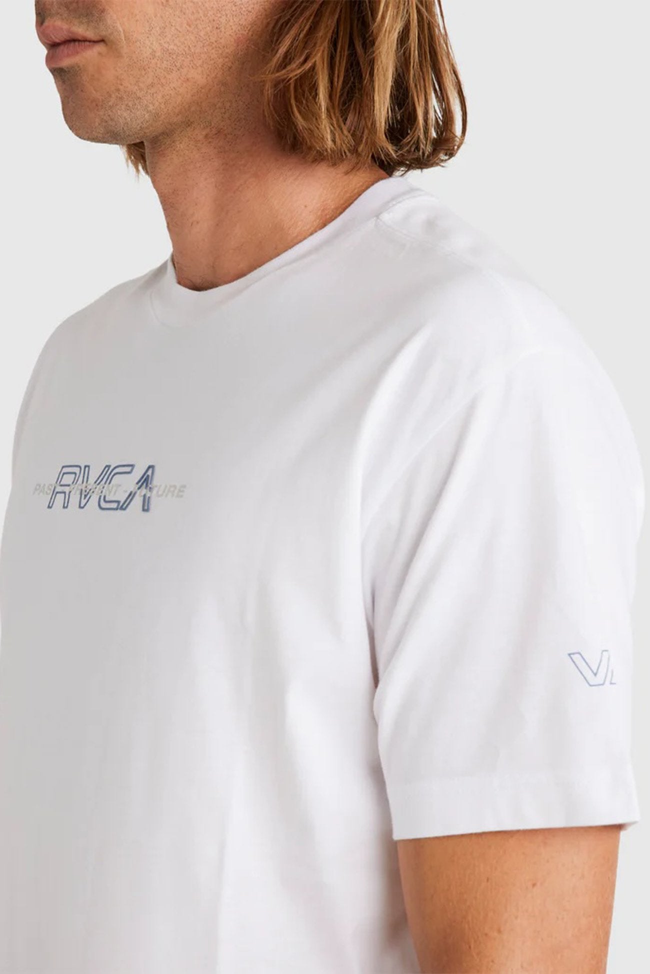 RVCA Inline Short Sleeve Tee White