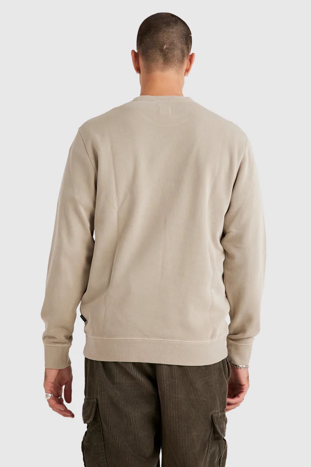 RVCA Smalls Crew Light Khaki