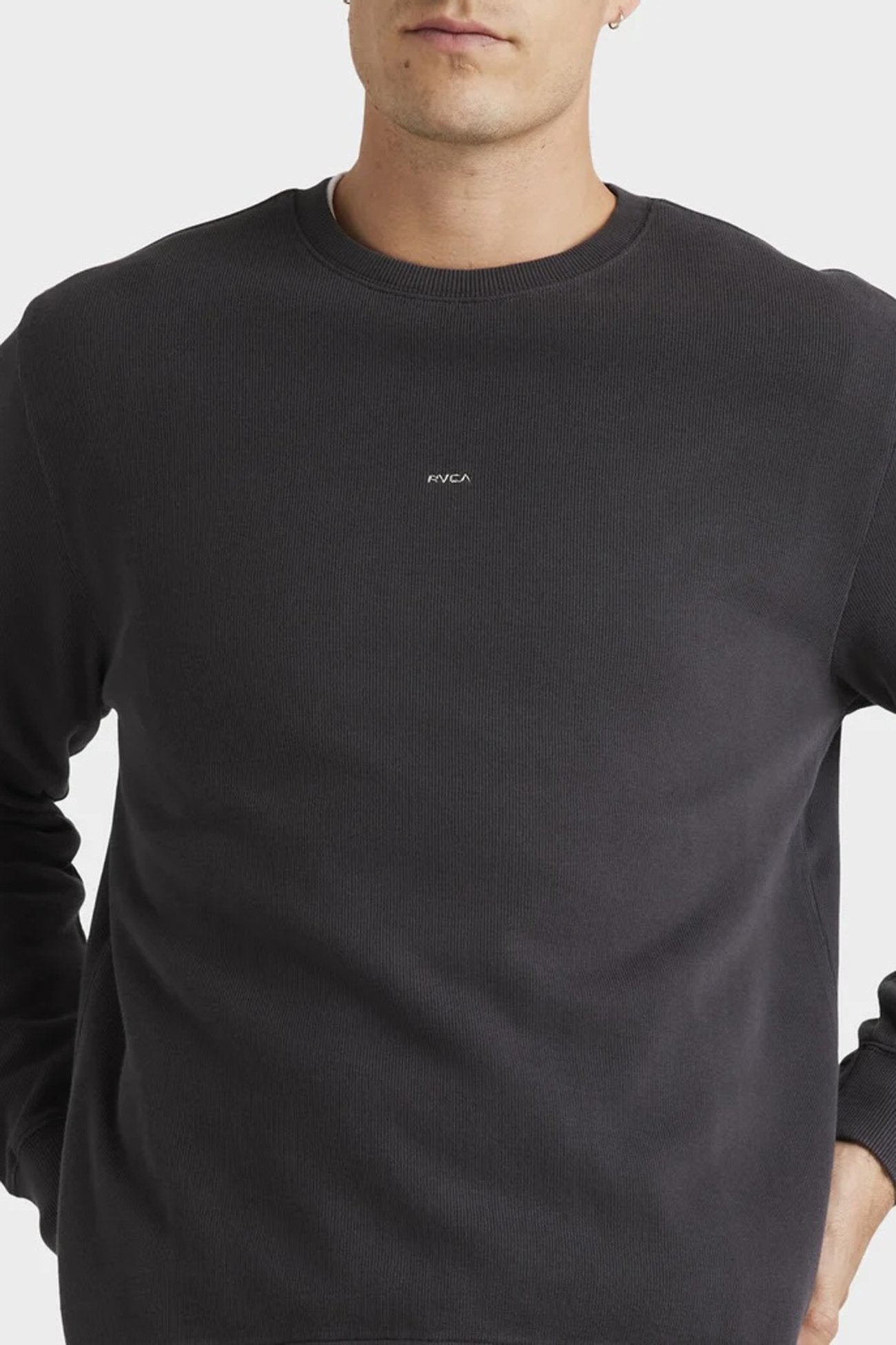 RVCA Smalls Crew Washed Black