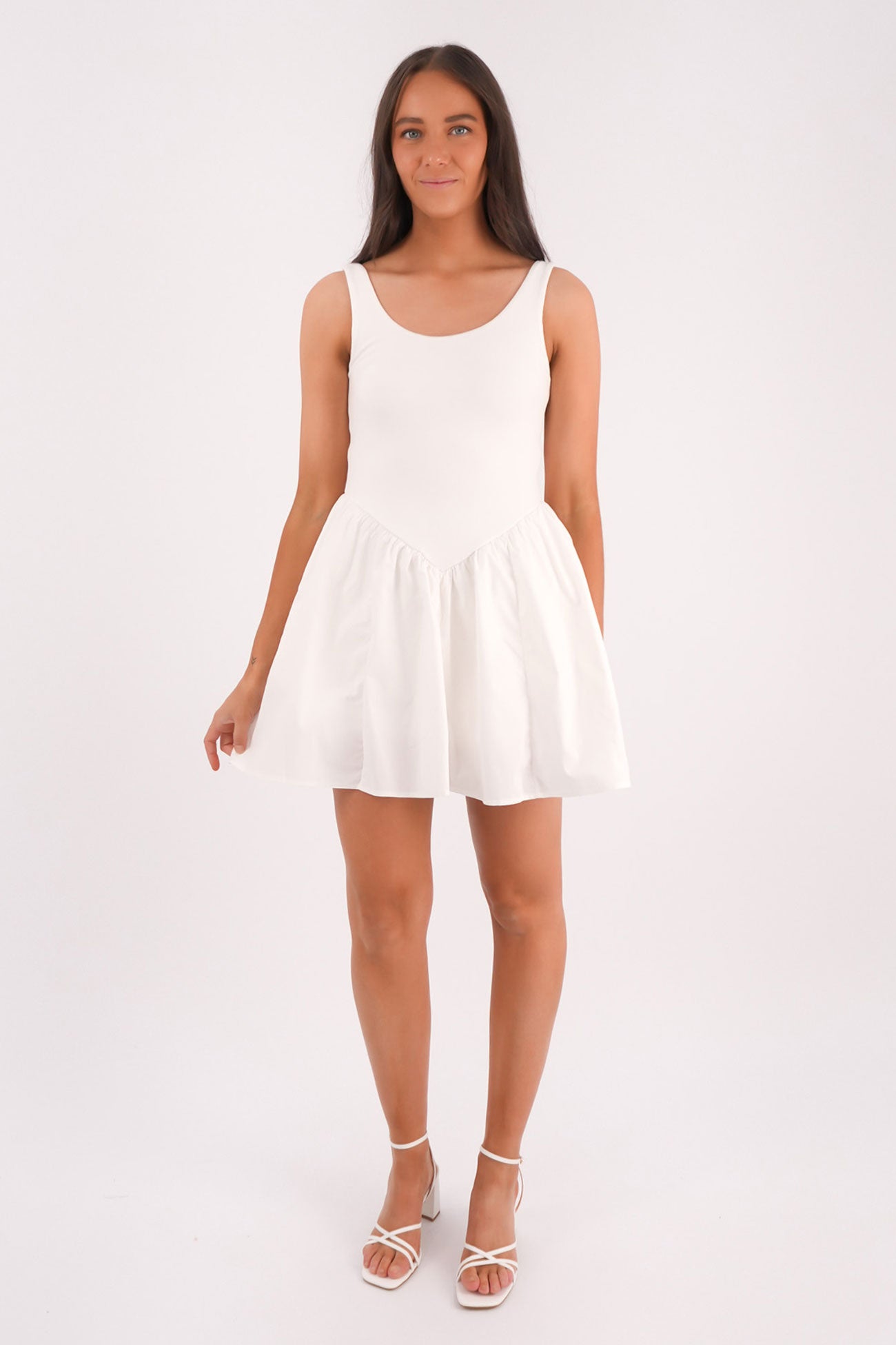 Regent Mini Dress White