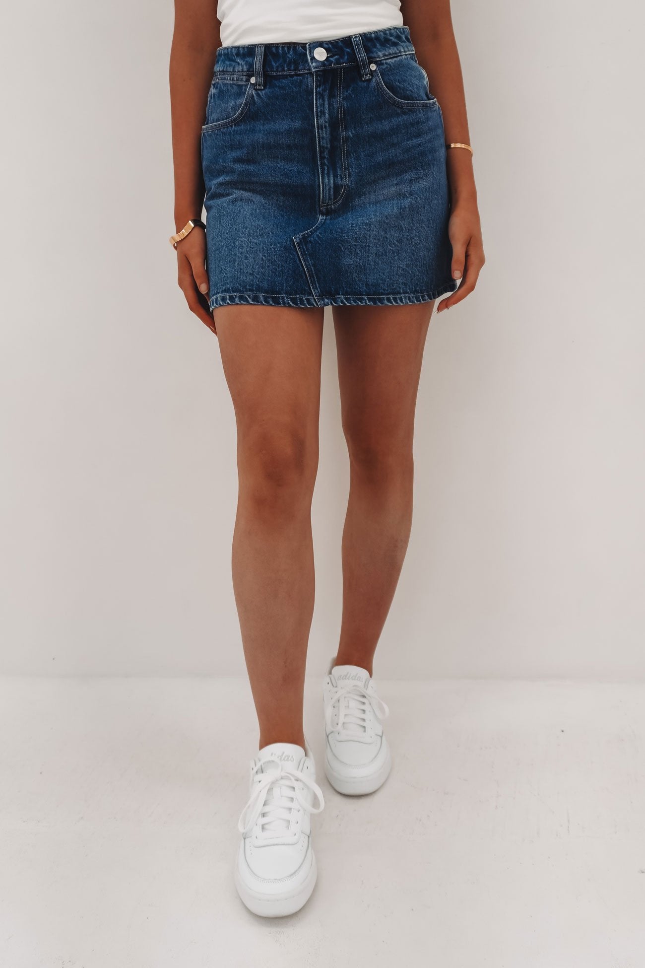 Repair Mini Skirt Mid Days Indigo