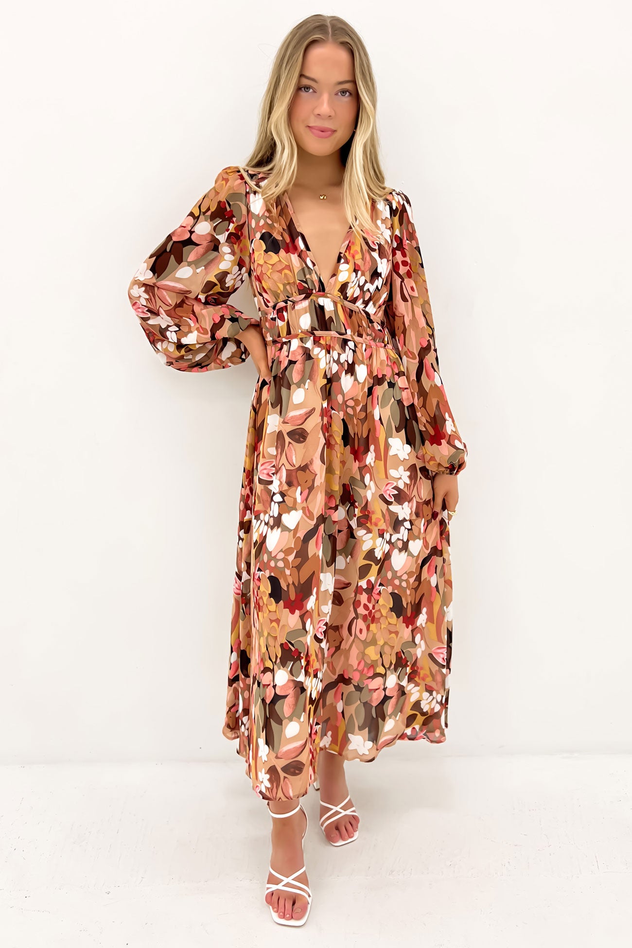 Ria Midi Dress Joslyn